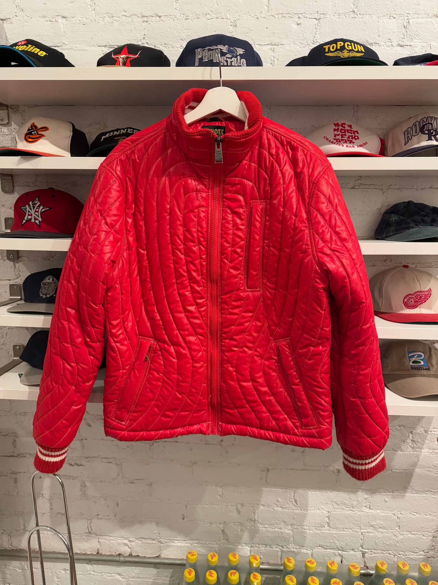 Vintage Schott Light Down Jacket Size Large