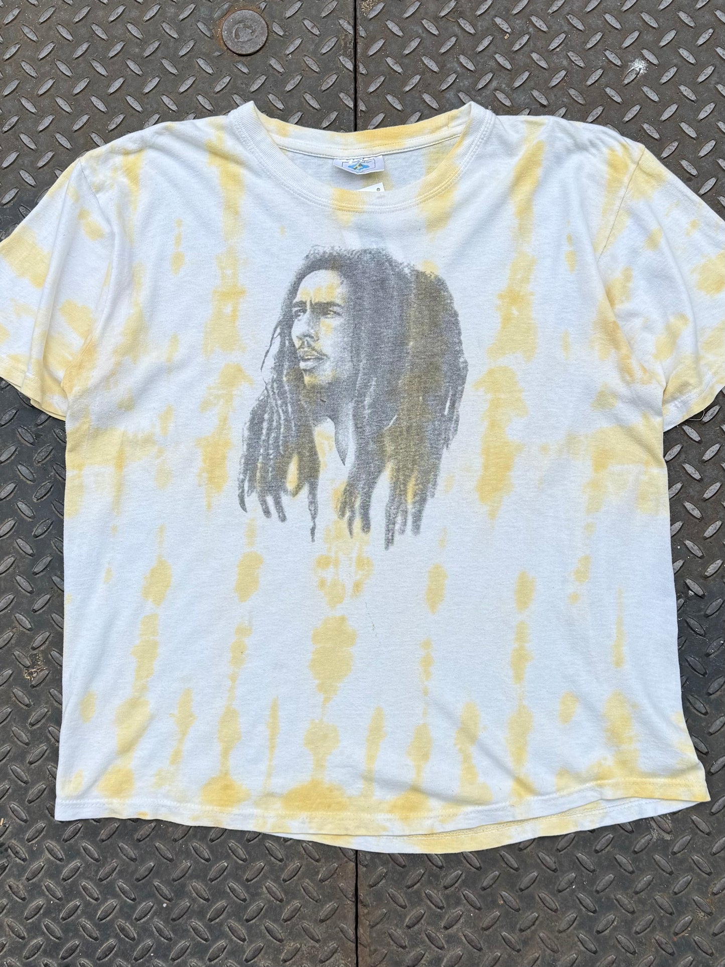 Vintage Bob Marley Tie-Dye Tagged 2XL Fits XL