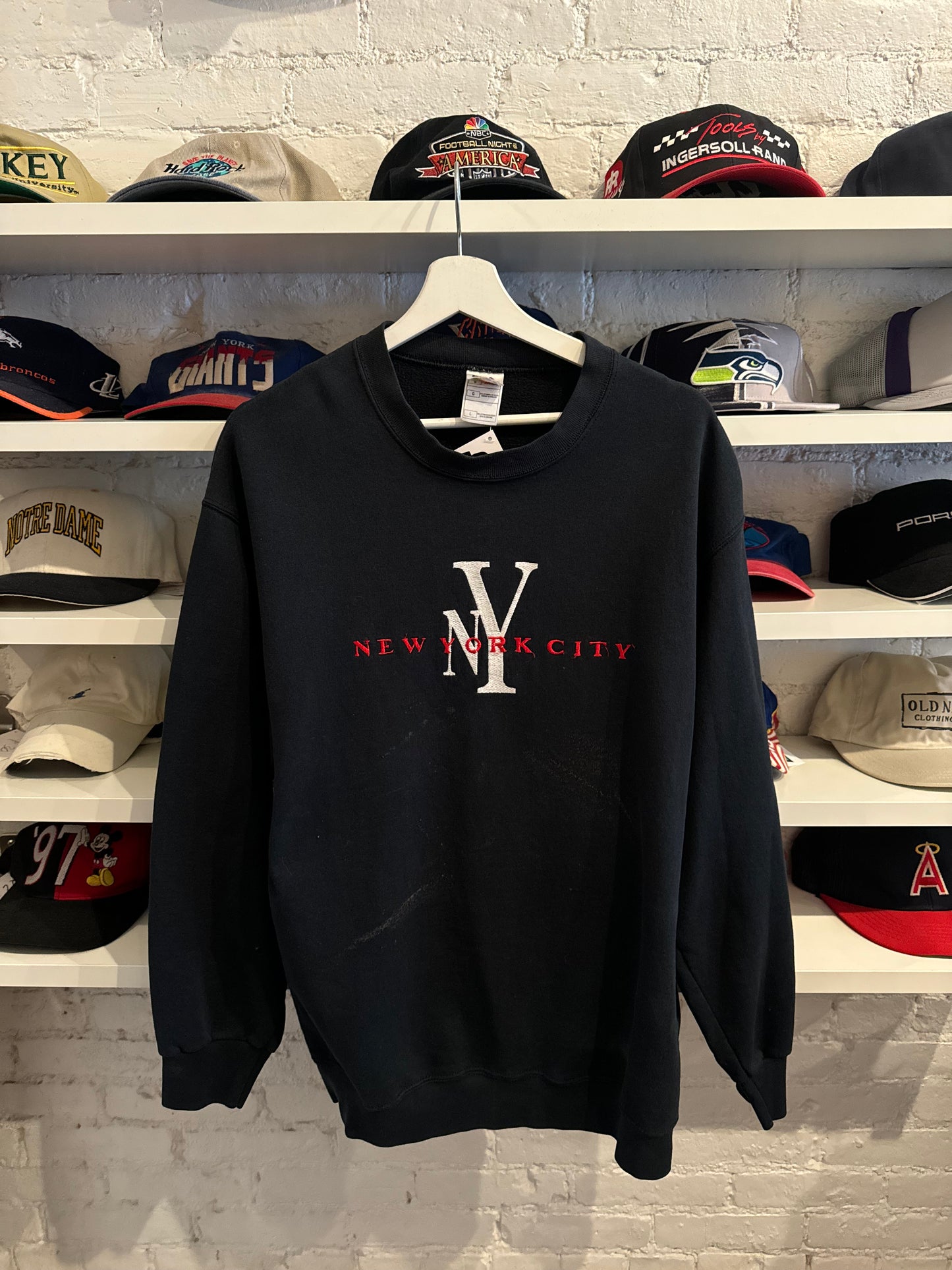 Vintage Distressed New York Crewneck Size Large