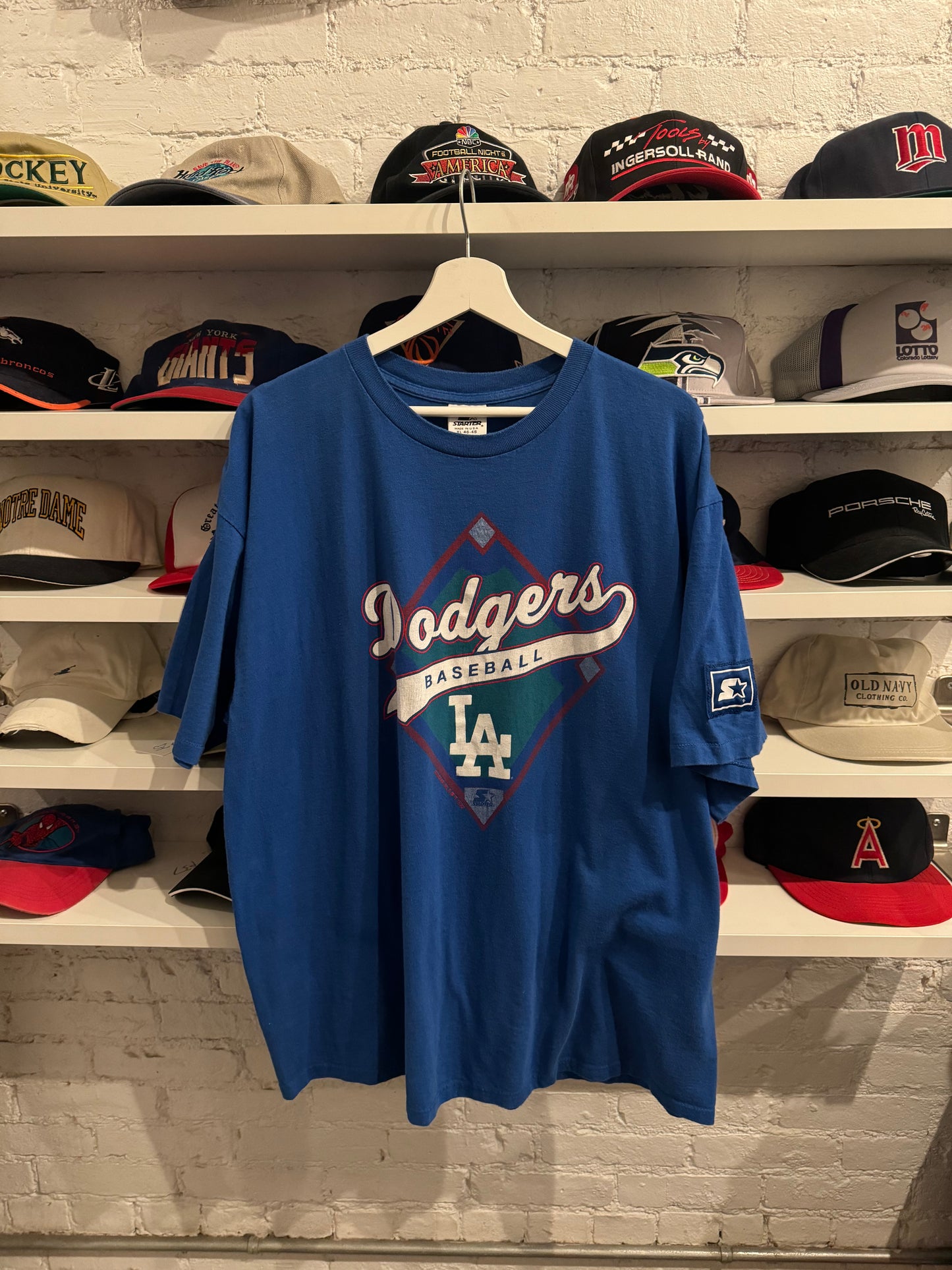 Vintage 1992 Starter Los Angeles Dodgers T-Shirt Size XL