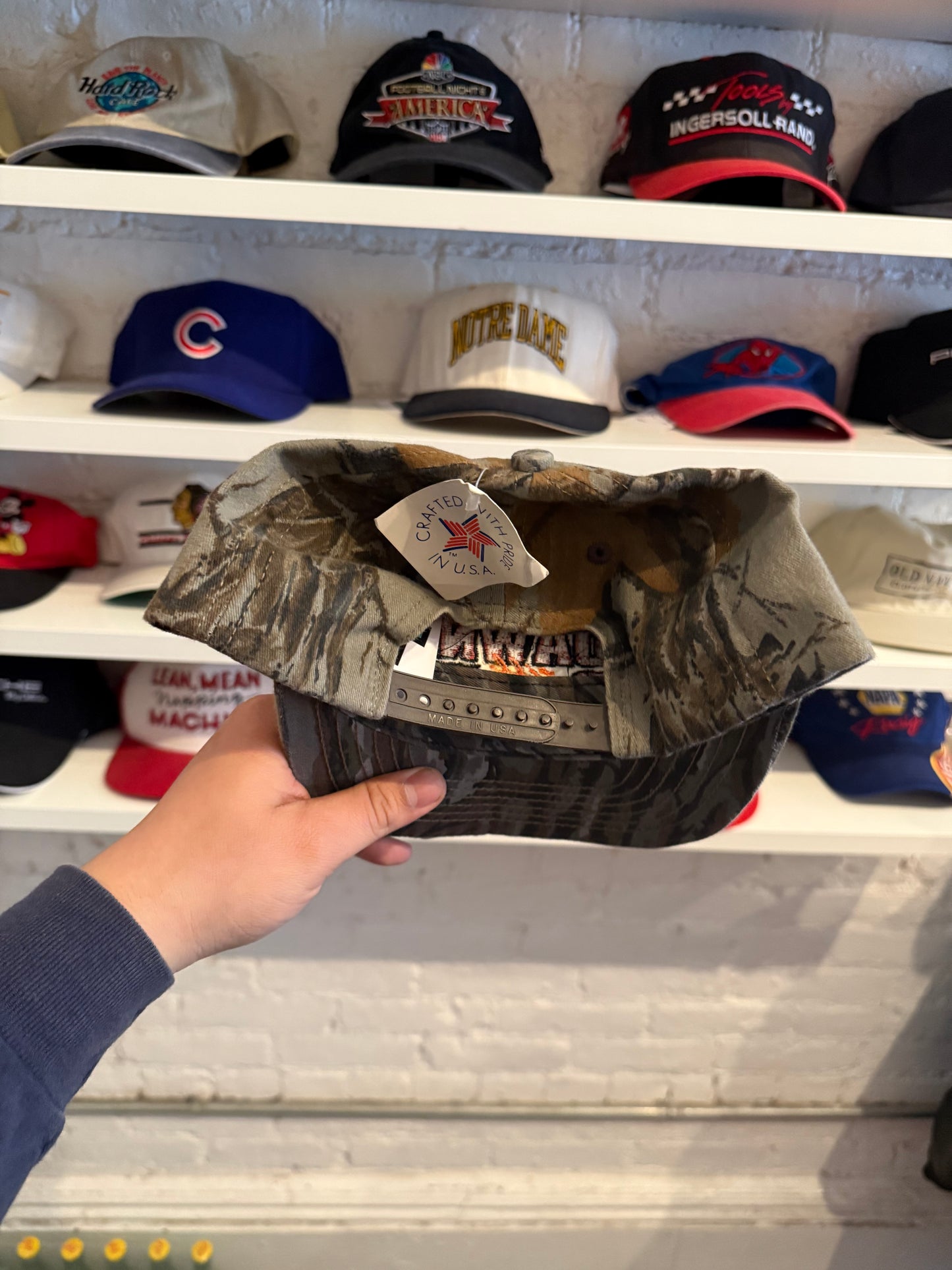 NWT Vintage ‘Hunt Til Dawn’ Camo Hat