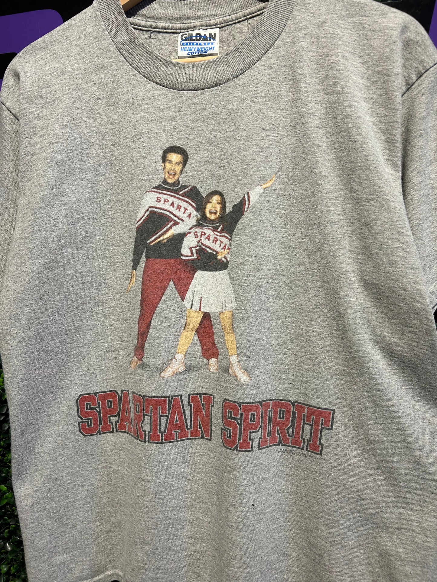 1997 Saturday Night Live Spartan Spirit Will Ferrel T-Shirt. Size Medium