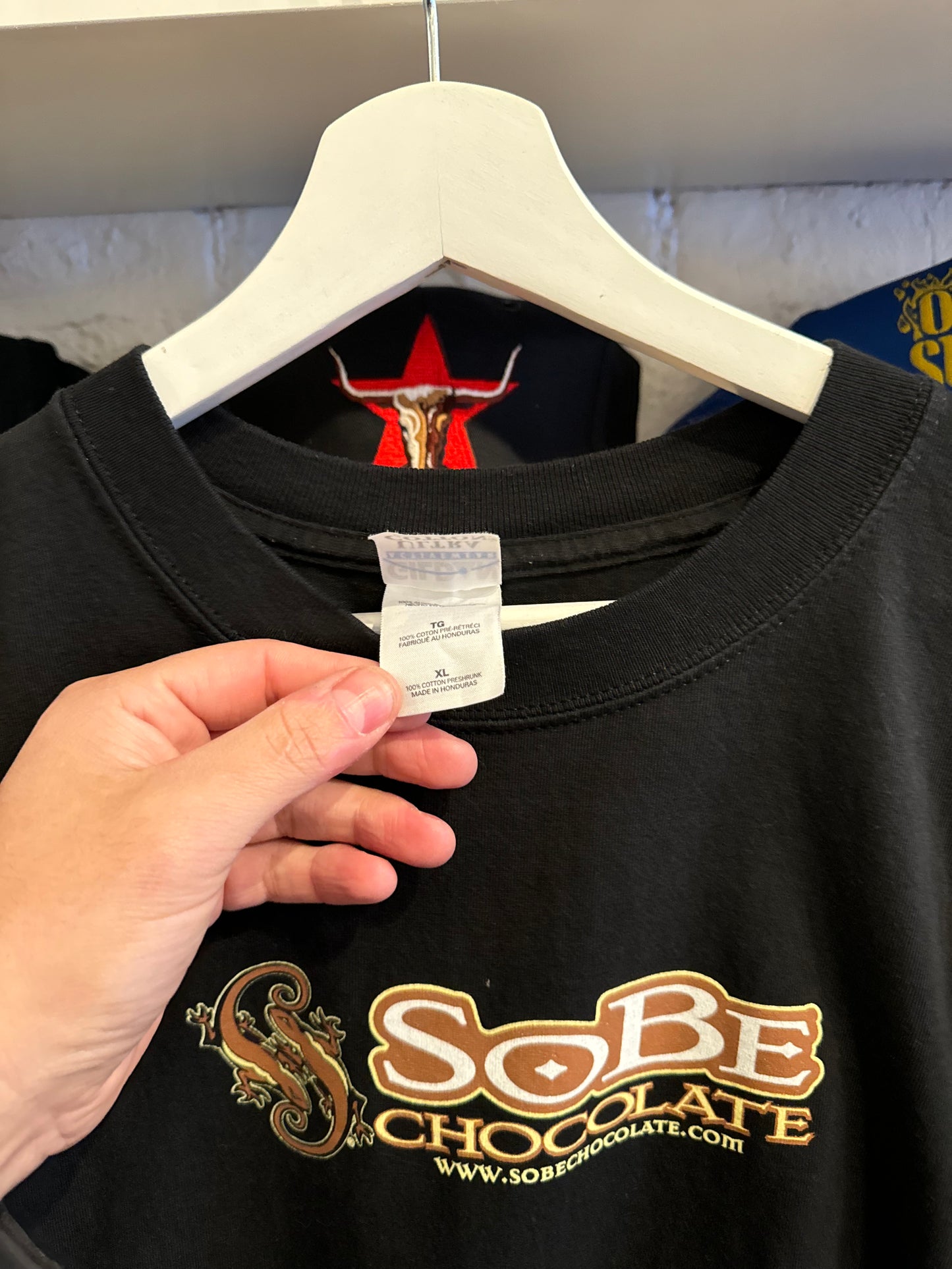 Vintage Sobe Chocolate T-Shirt Size XL