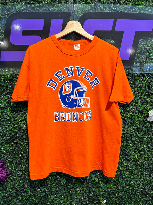 80s Denver Broncos Champion T-Shirt. Size M/L