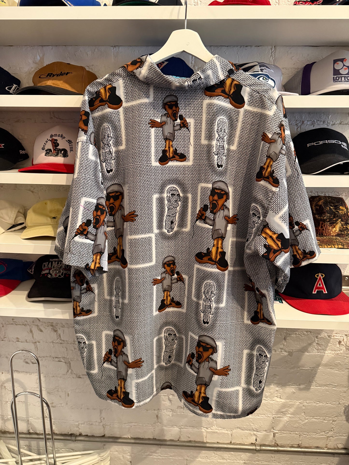 Y2K Seals Rapper Button Up Size XL