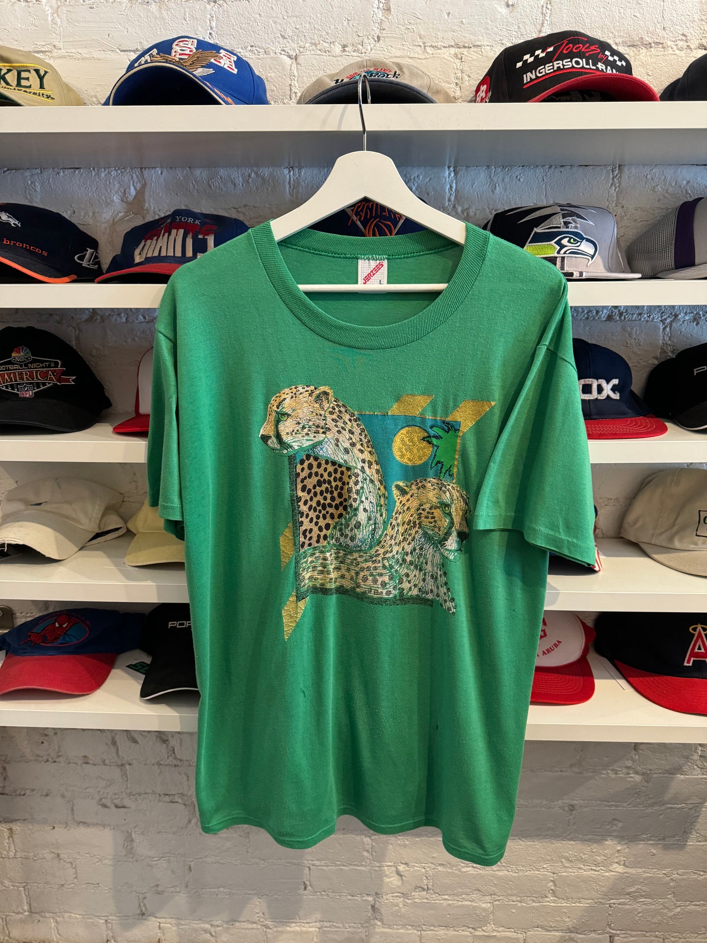 Vintage Cheetah T-Shirt Size Large
