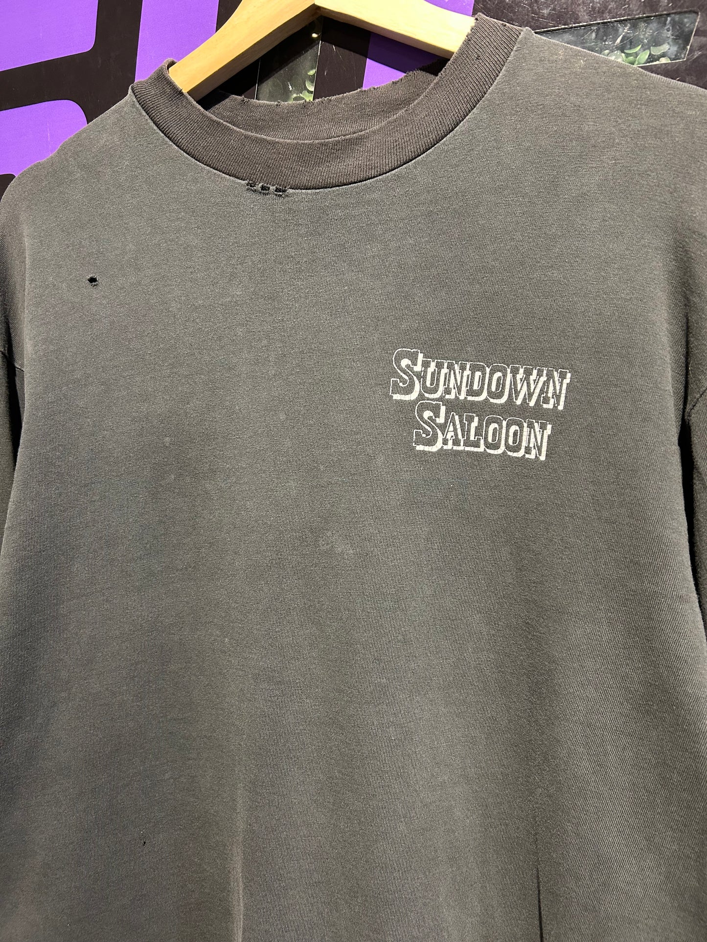 1992 Sundown Saloon ‘The Downer’ Boulder LS Shirt. Size Large