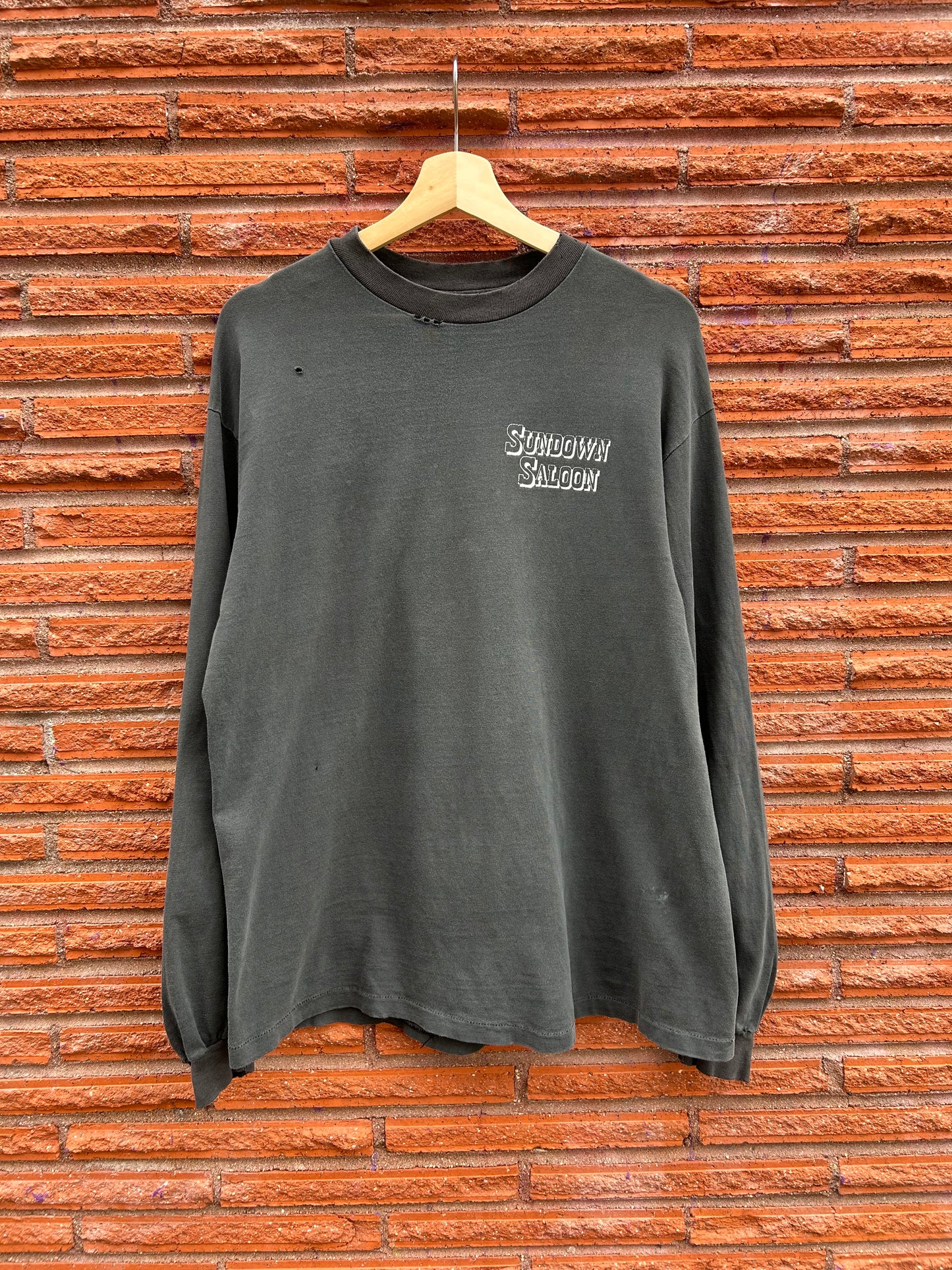 1992 Sundown Saloon ‘The Downer’ Boulder LS Shirt. Size Large
