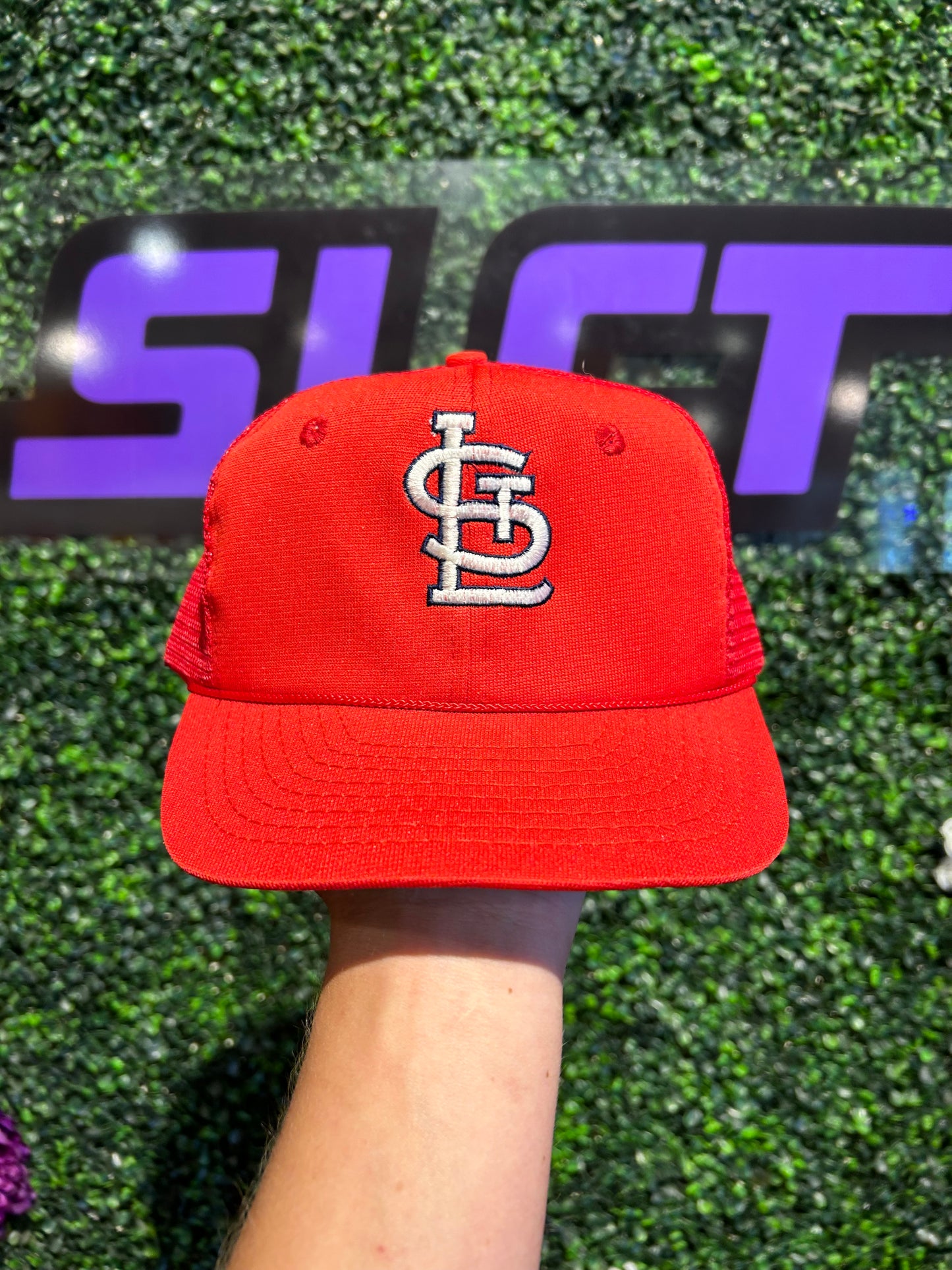 80s St Louis Cardinals Trucker Hat