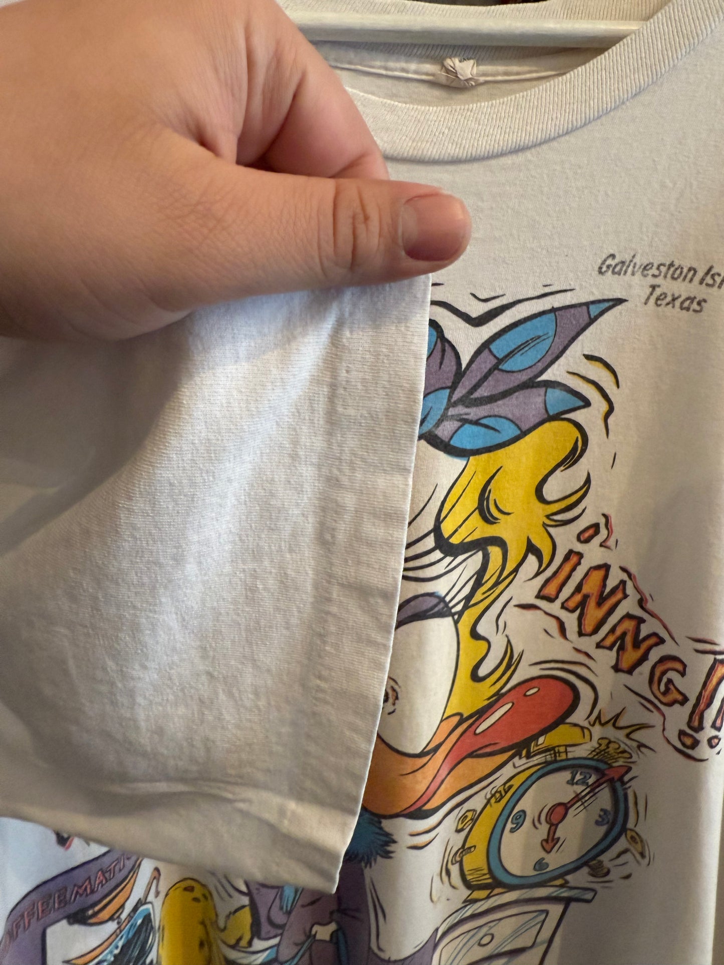 Vintage Life Before Coffee T-Shirt Size 2XL