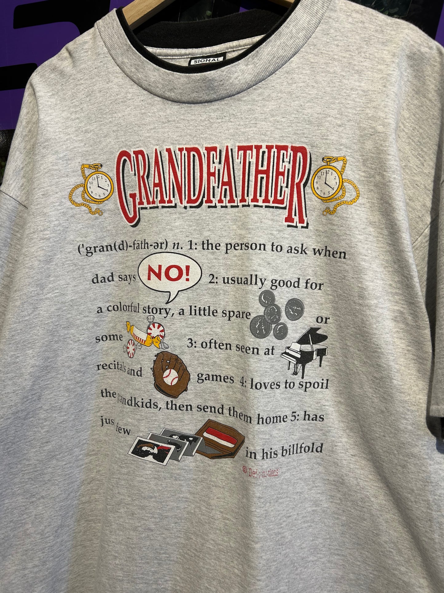 90s Grandfather T-Shirt. Size XXL