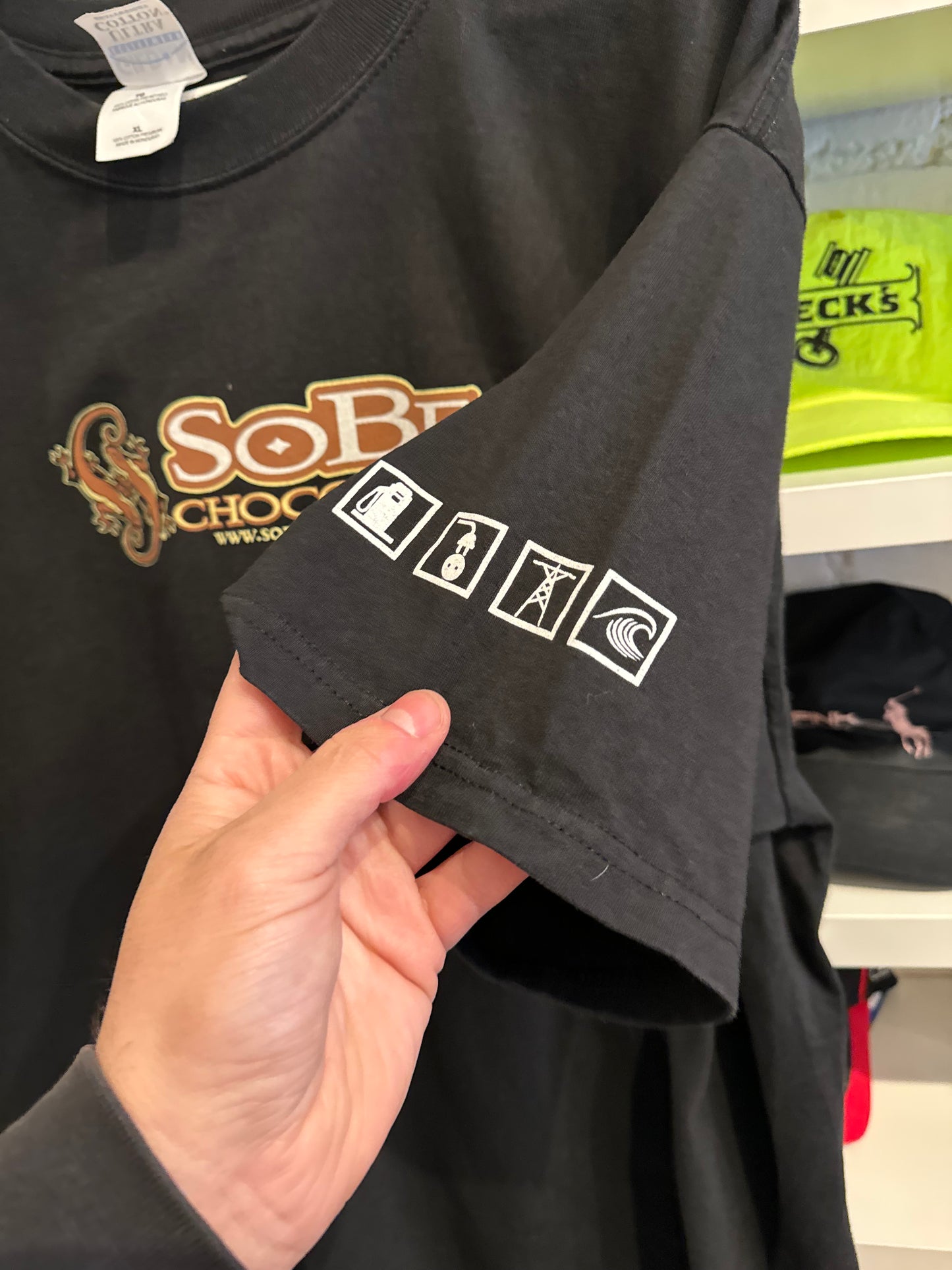 Vintage Sobe Chocolate T-Shirt Size XL