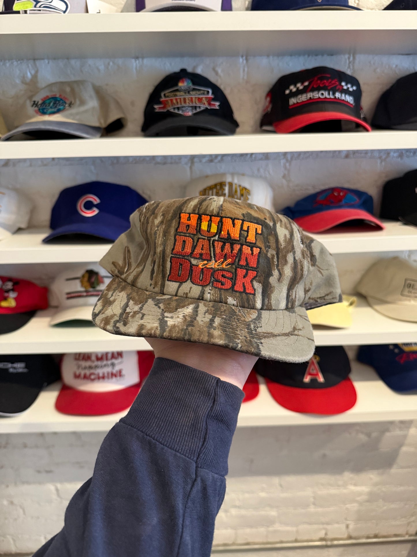 NWT Vintage ‘Hunt Til Dawn’ Camo Hat