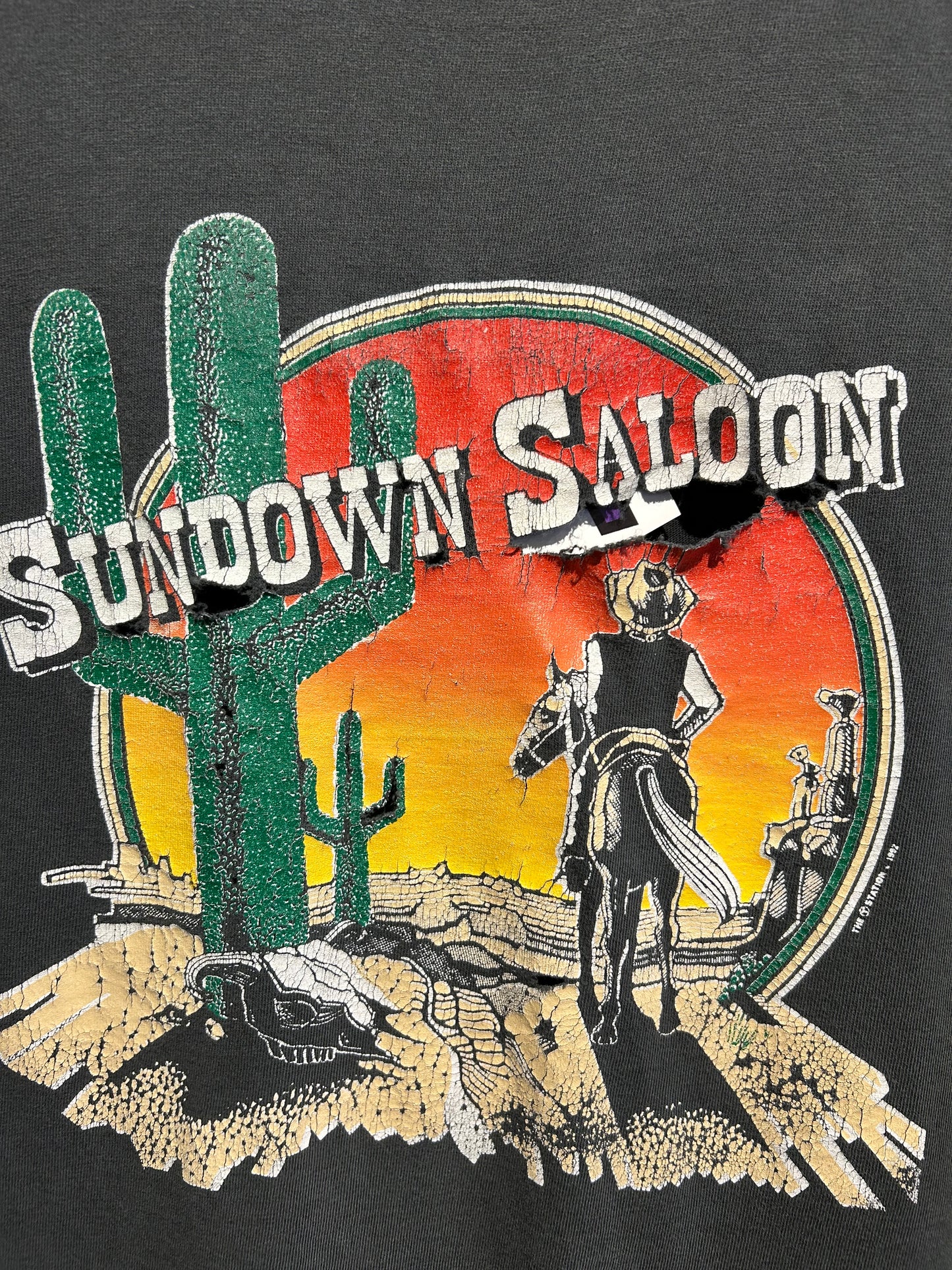 1992 Sundown Saloon ‘The Downer’ Boulder LS Shirt. Size Large