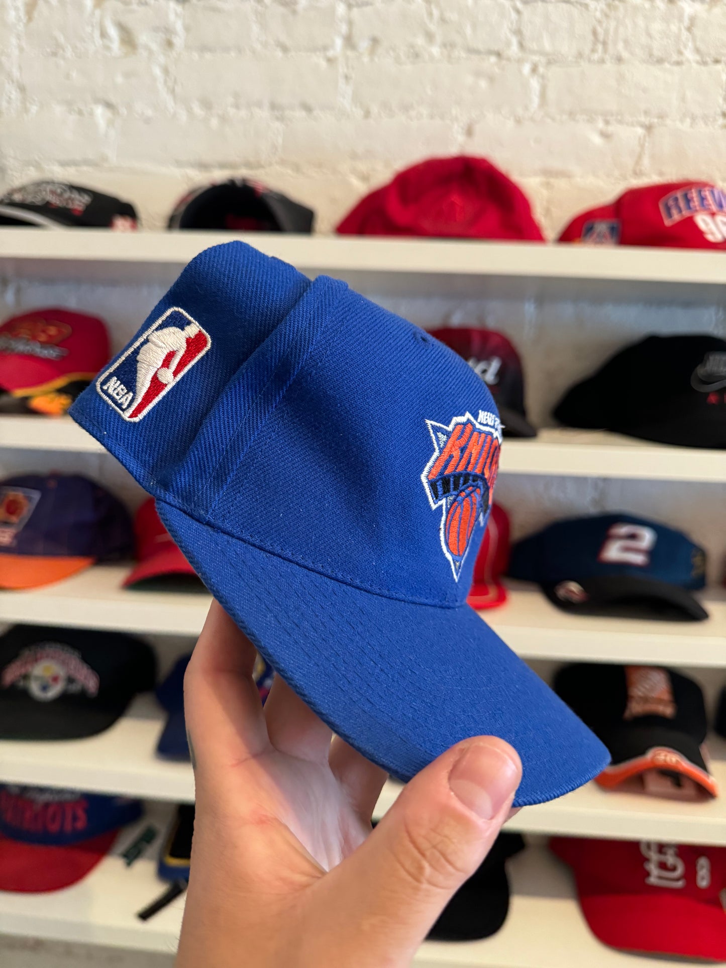 Vintage Sports Specialties New York Knicks Fitted Hat Size 7 1/8