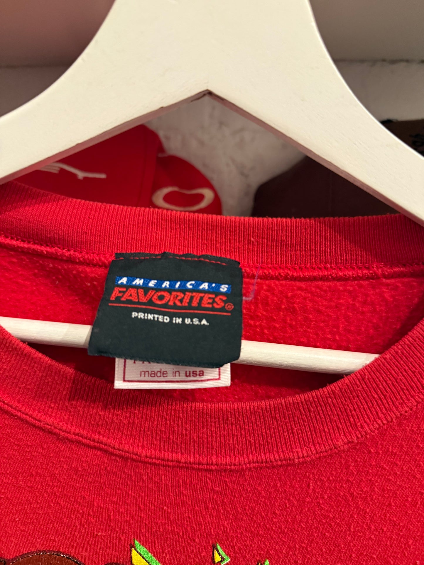 1993 Chicago Bulls Taz Crewneck Size XL