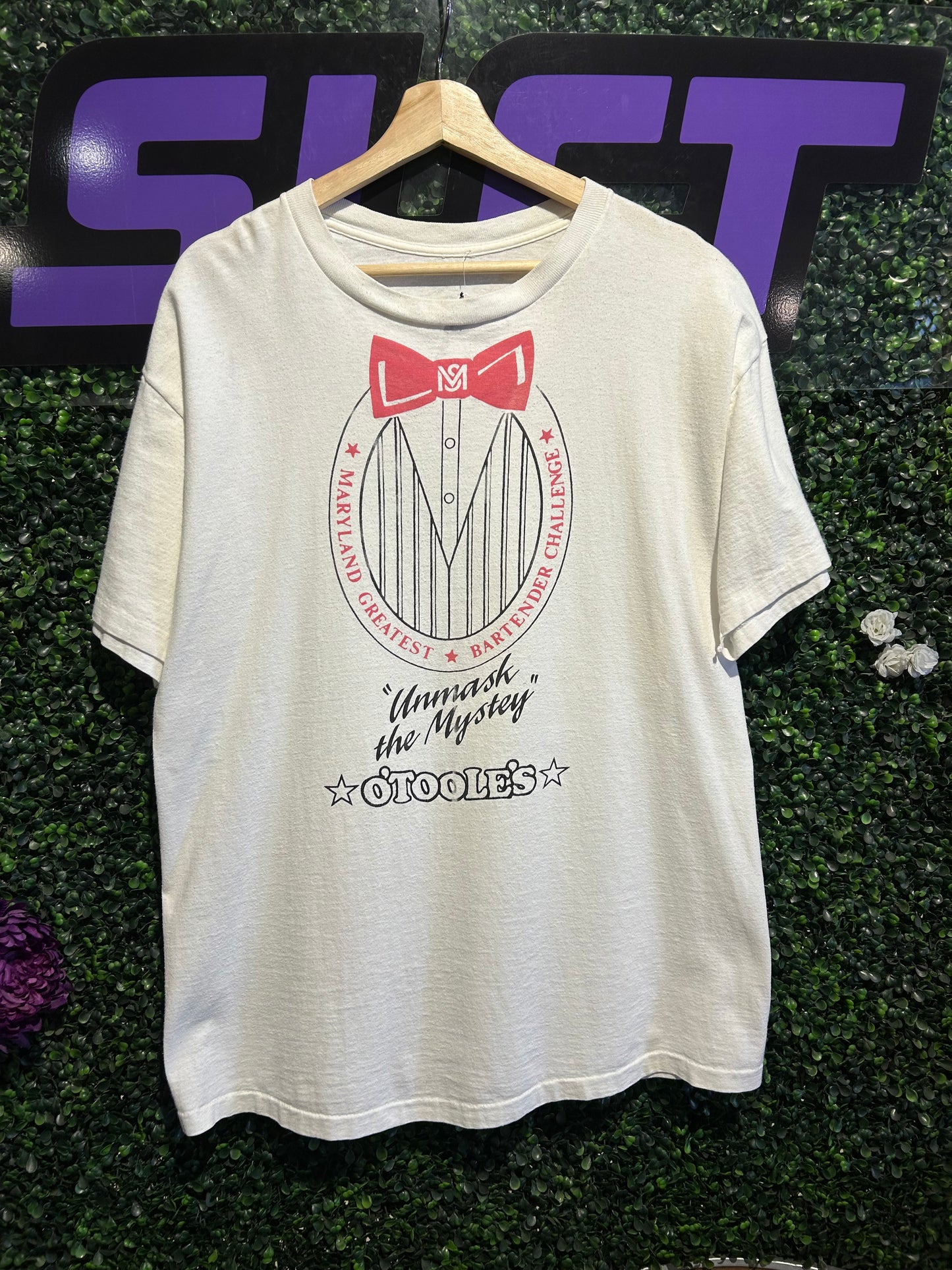 90s O’Toole’s Bartender Challenge T-Shirt. Size XL