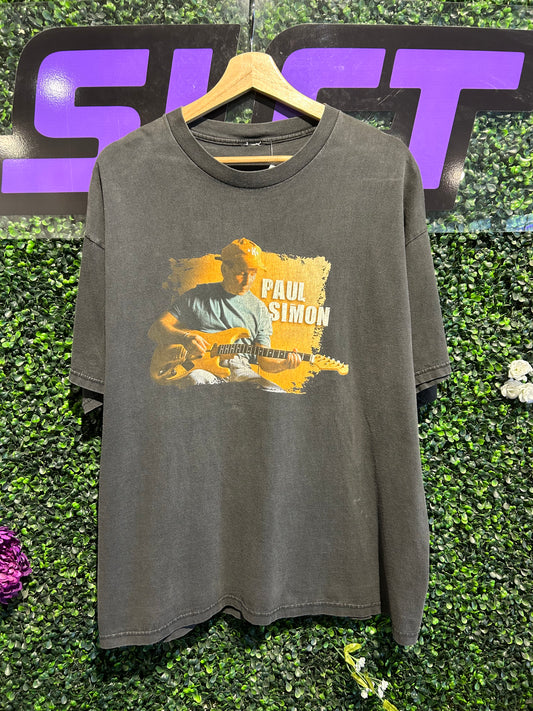 2001 Paul Simon Tour T-Shirt. Size XL