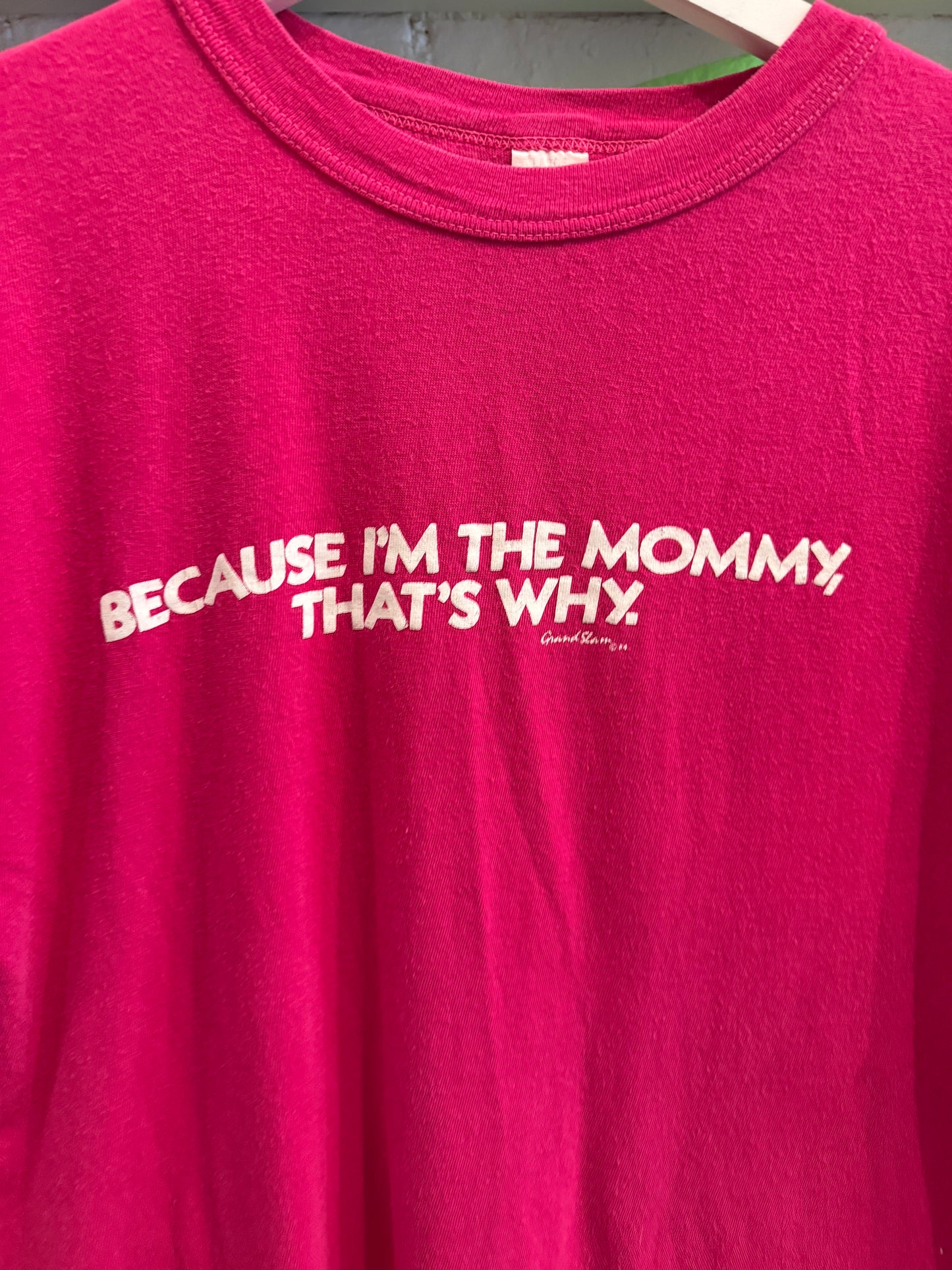 Vintage ‘Because I’m Mommy’ T-Shirt Size Women’s Large