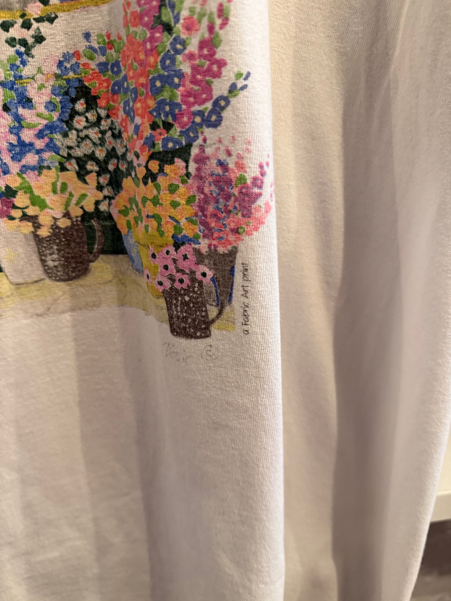 Vintage Cape May Florist T-Shirt Size XL