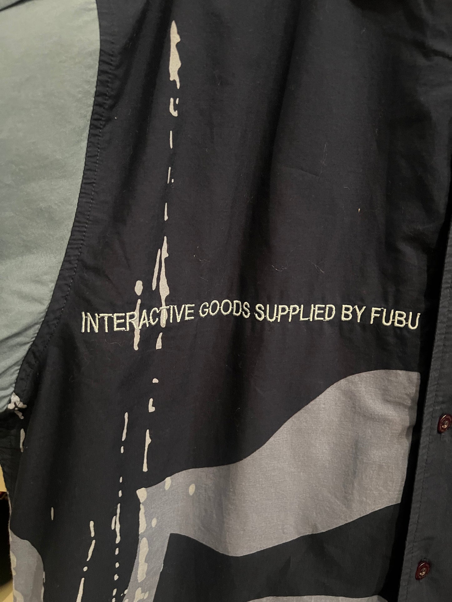 Y2K Fubu Button Up Size XL