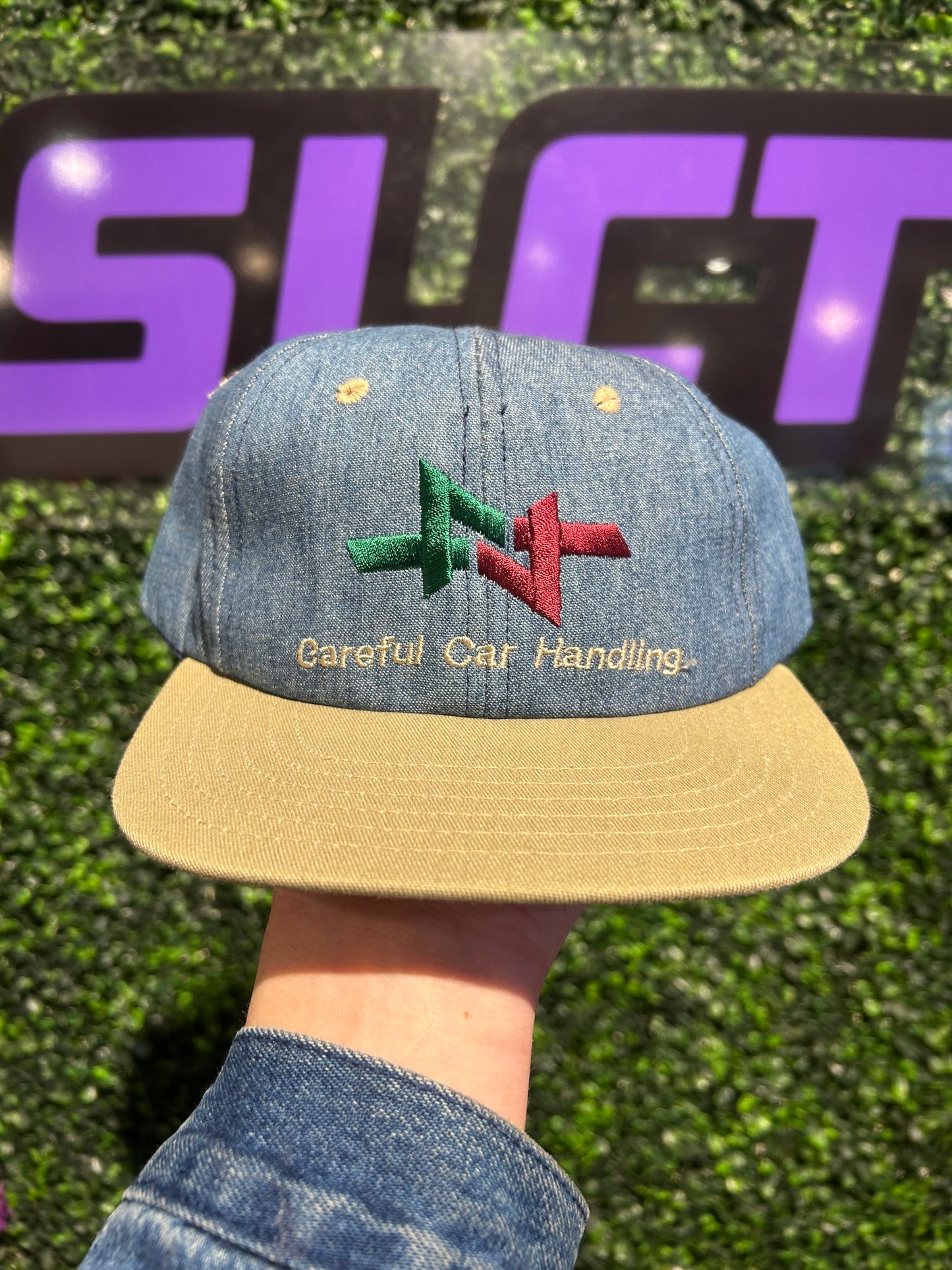 Vintage Careful Car Handling Hat