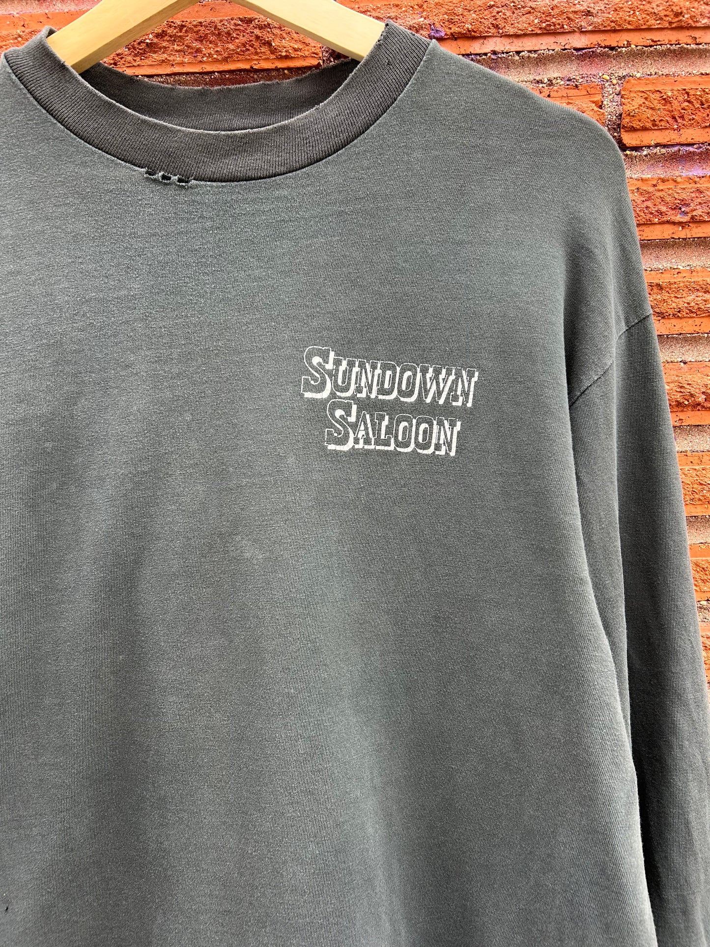 1992 Sundown Saloon ‘The Downer’ Boulder LS Shirt. Size Large