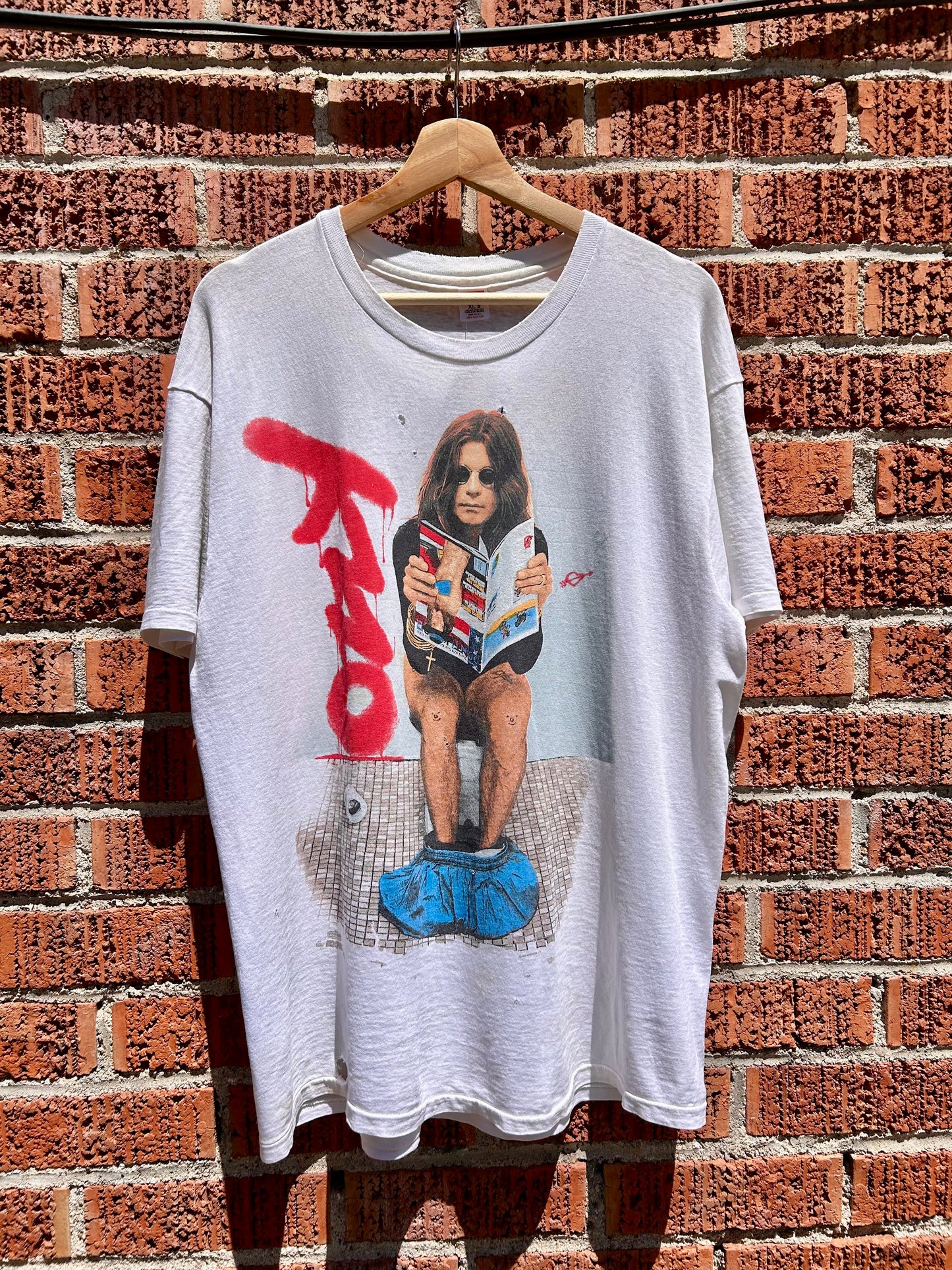 1992 Ozzy Osbourne No More Tours Tour T-Shirt. Size Large