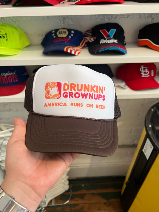 Drunkin Grownups Trucker Hat
