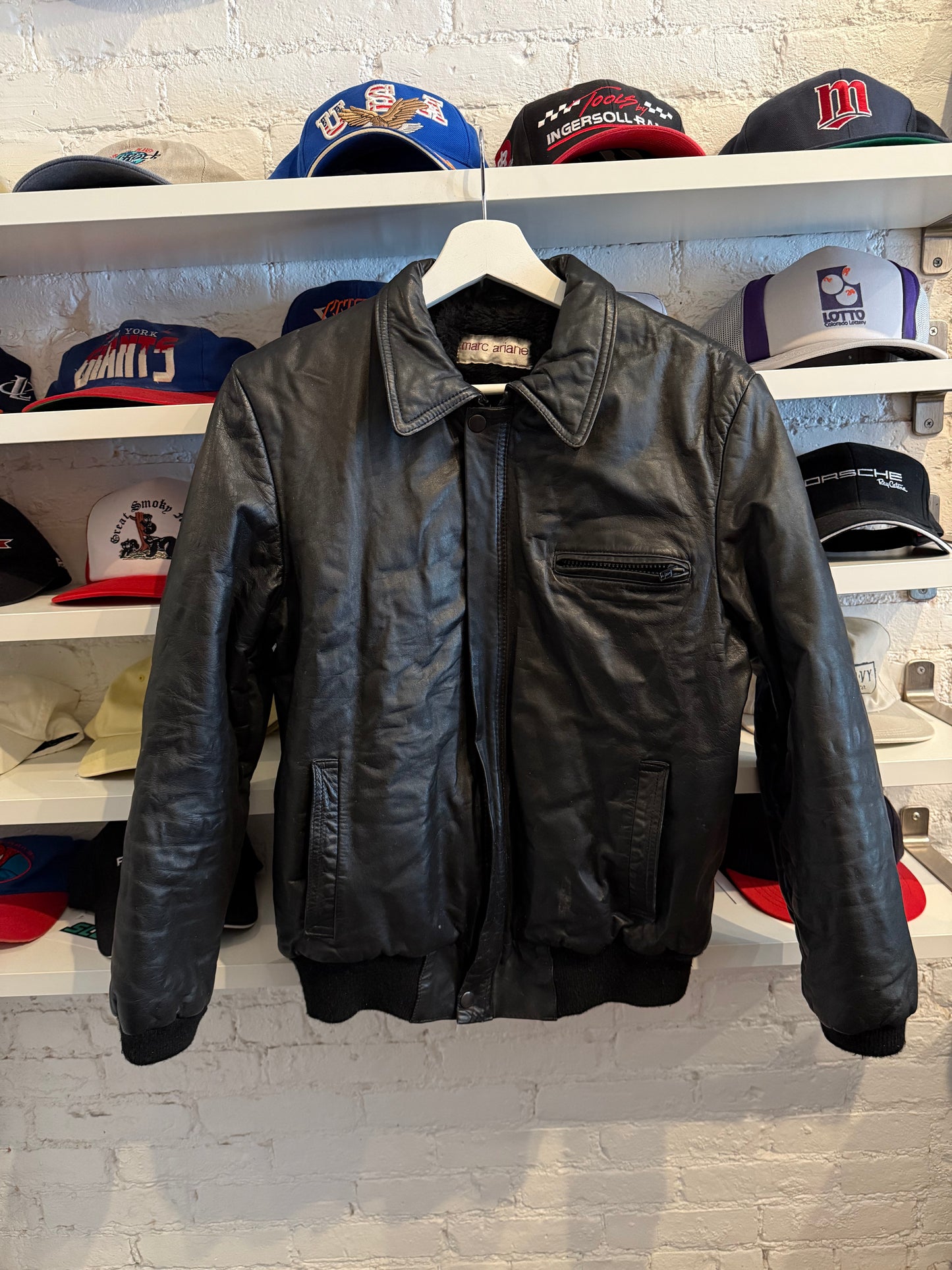 Marc Ariane Women’s Leather Jacket Size Large