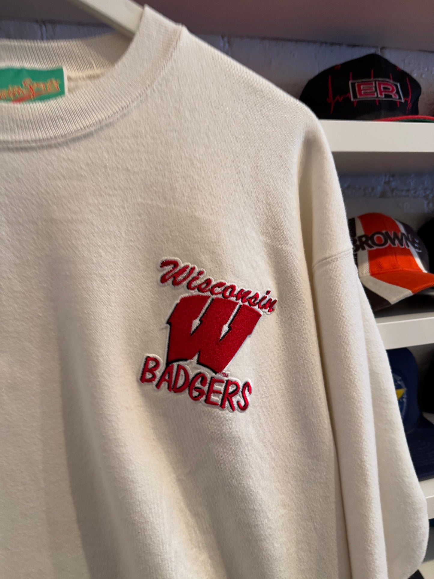 Vintage Wisconsin Badgers Crewneck Size XL