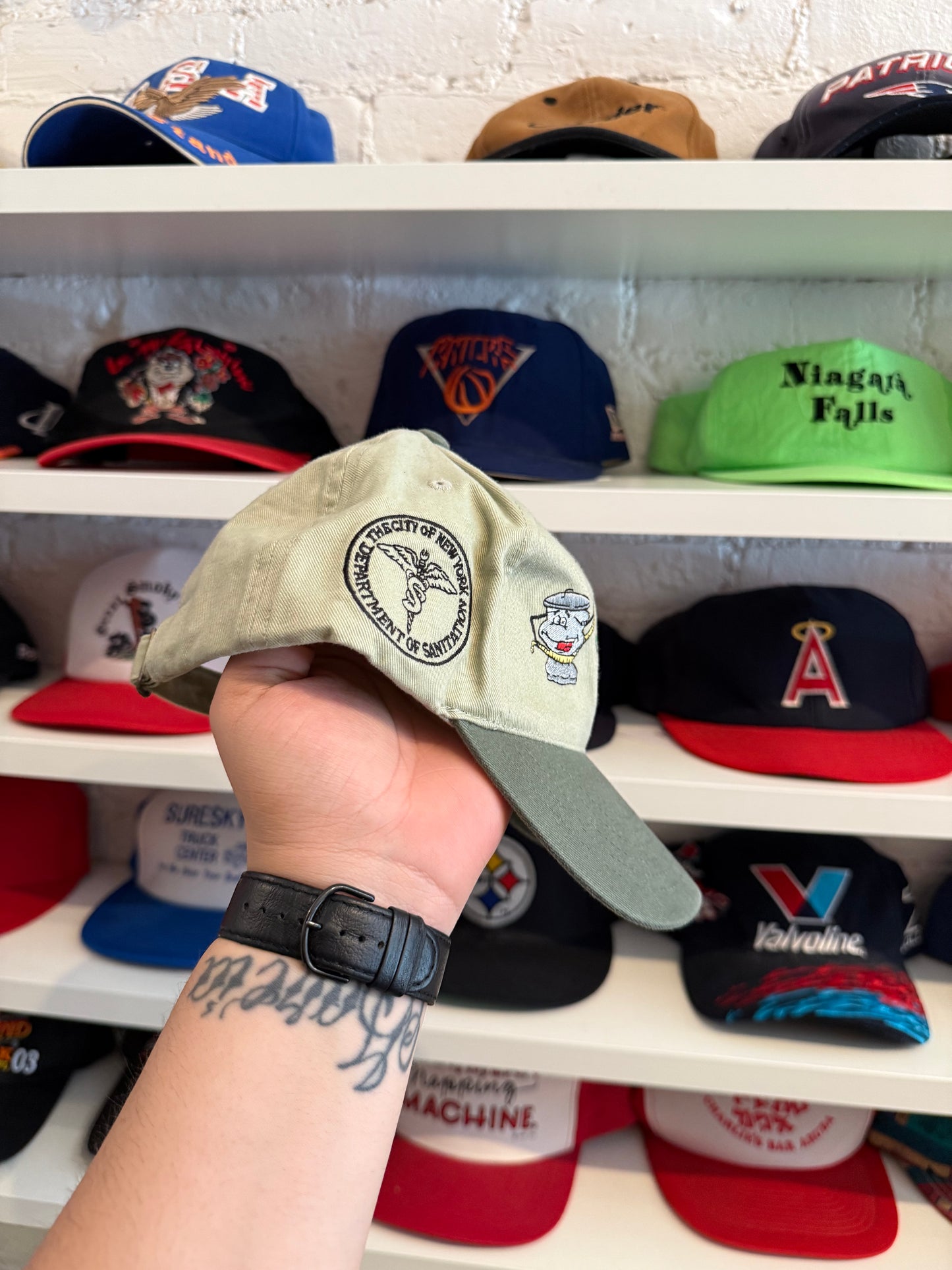 Vintage New York Sanitation Recycle Hat