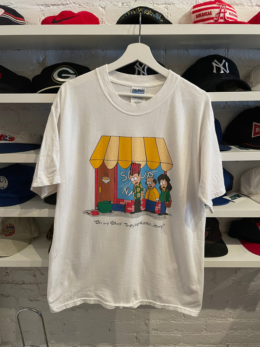 1998 Seinfeld X South Park Soup Nazi Mash-Up T-Shirt Size L
