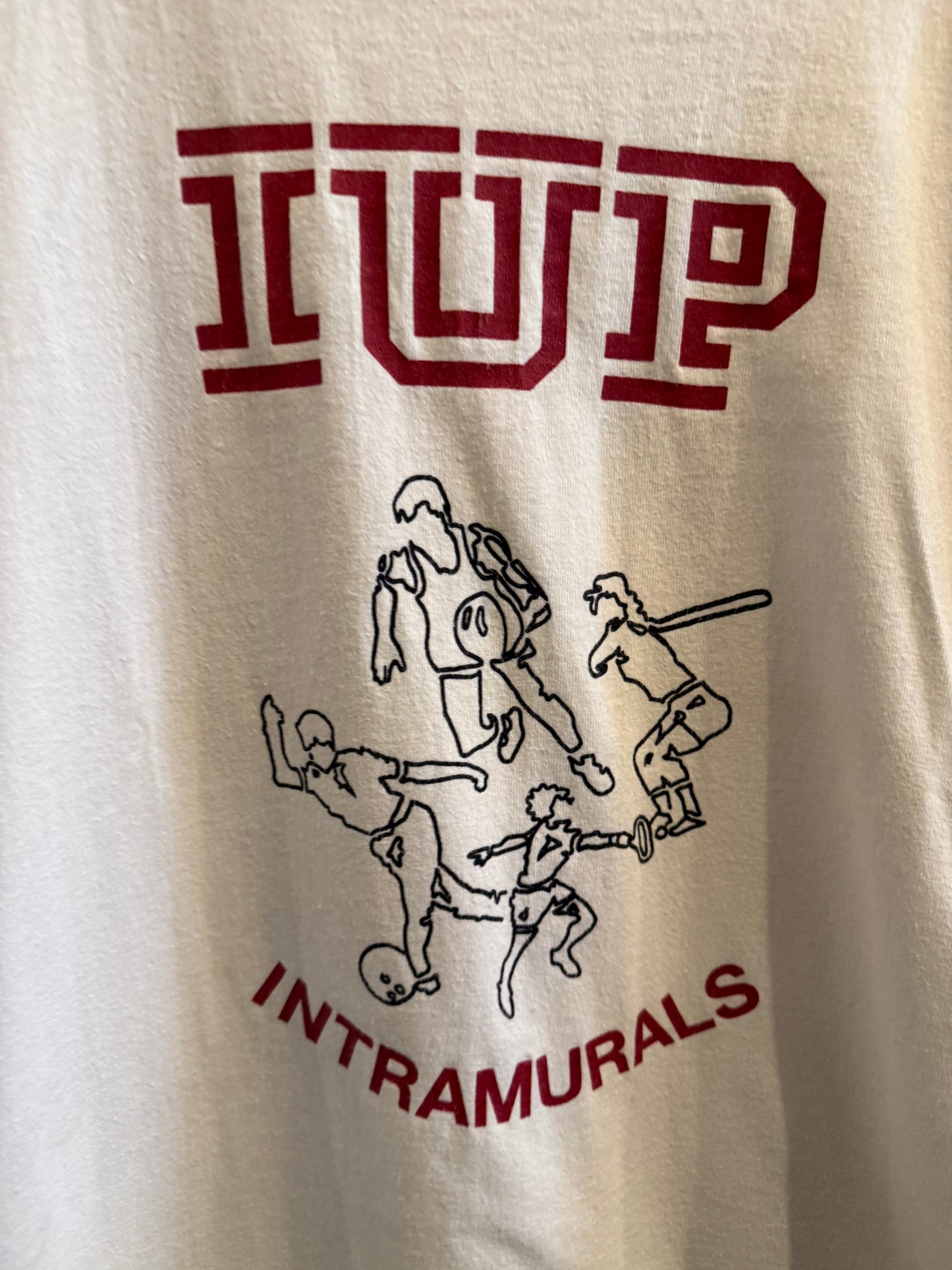 Vintage IUP Intramural Sports T-Shirt Size XL