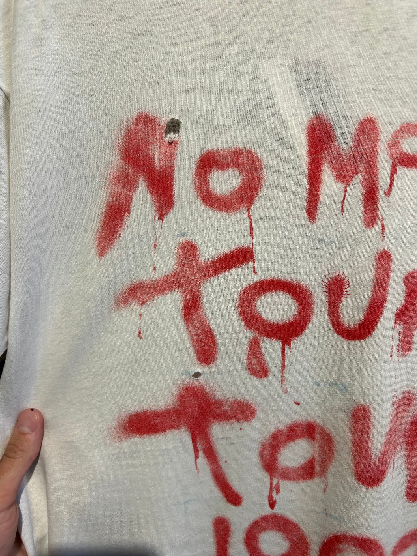 1992 Ozzy Osbourne No More Tours Tour T-Shirt. Size Large