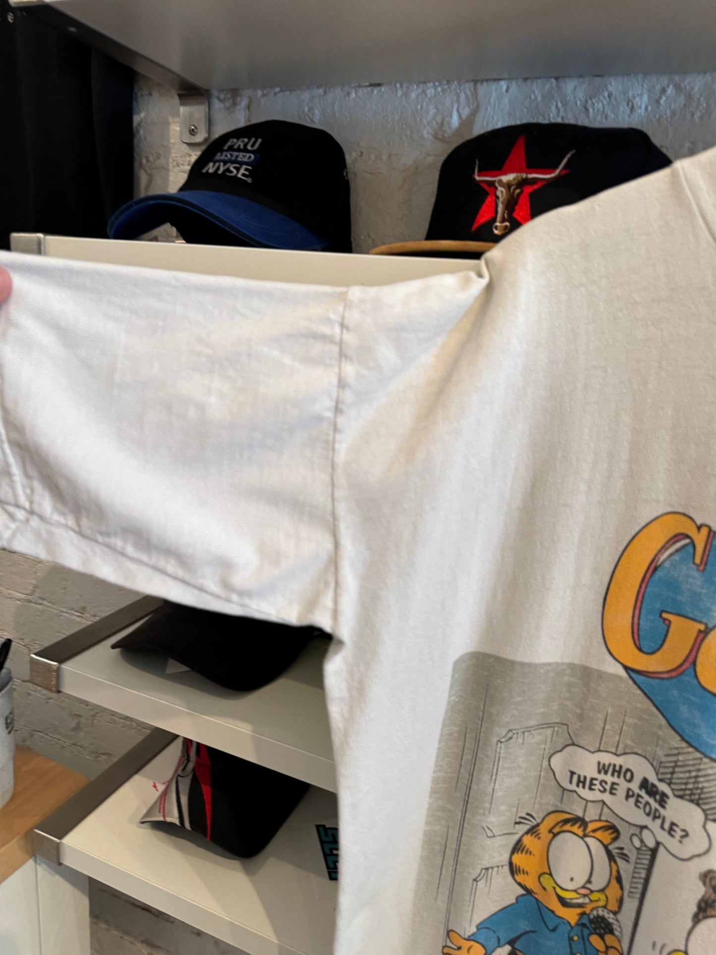 Vintage Garfeld Garfield Seinfeld Parody T-Shirt Size OSFA FITS XL/2XL