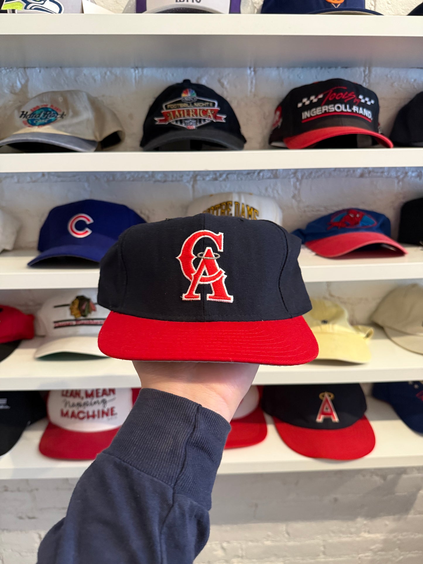 Vintage Los Angeles Angels Fitted Hat Size 7 3/4