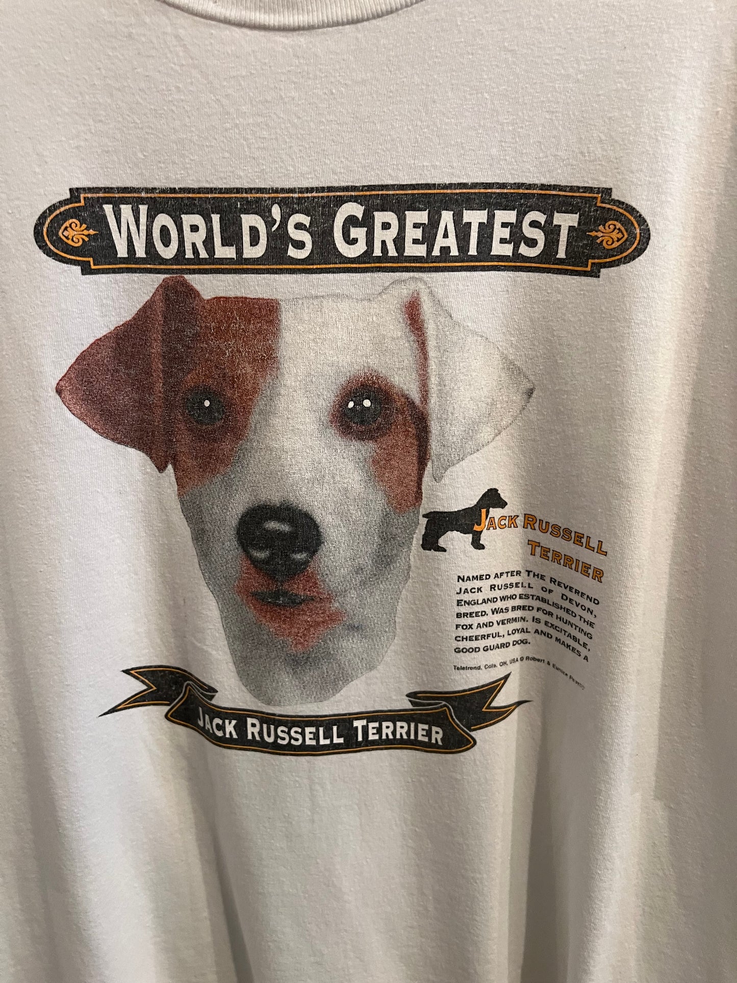 Jack Russell Terrier T-Shirt Size XL