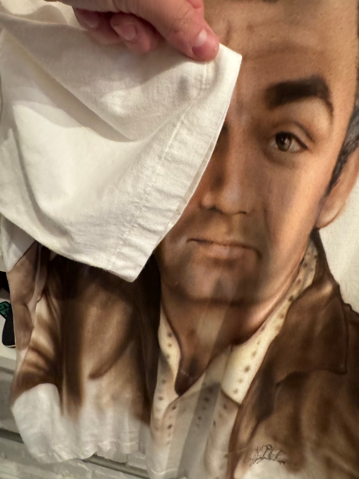 Vintage 1999 Airbrush Seinfeld Kramer T-Shirt Size XL