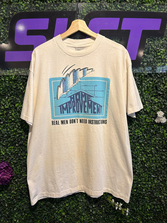 90s Home Improvement TV Promo T-Shirt. Size XL