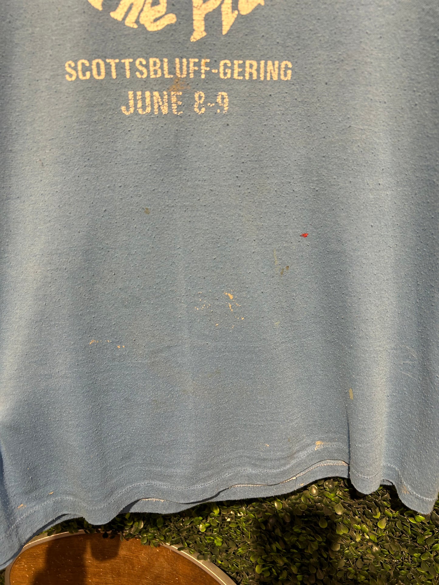 80s Bluegrass On The Platte T-Shirt. Size L/XL