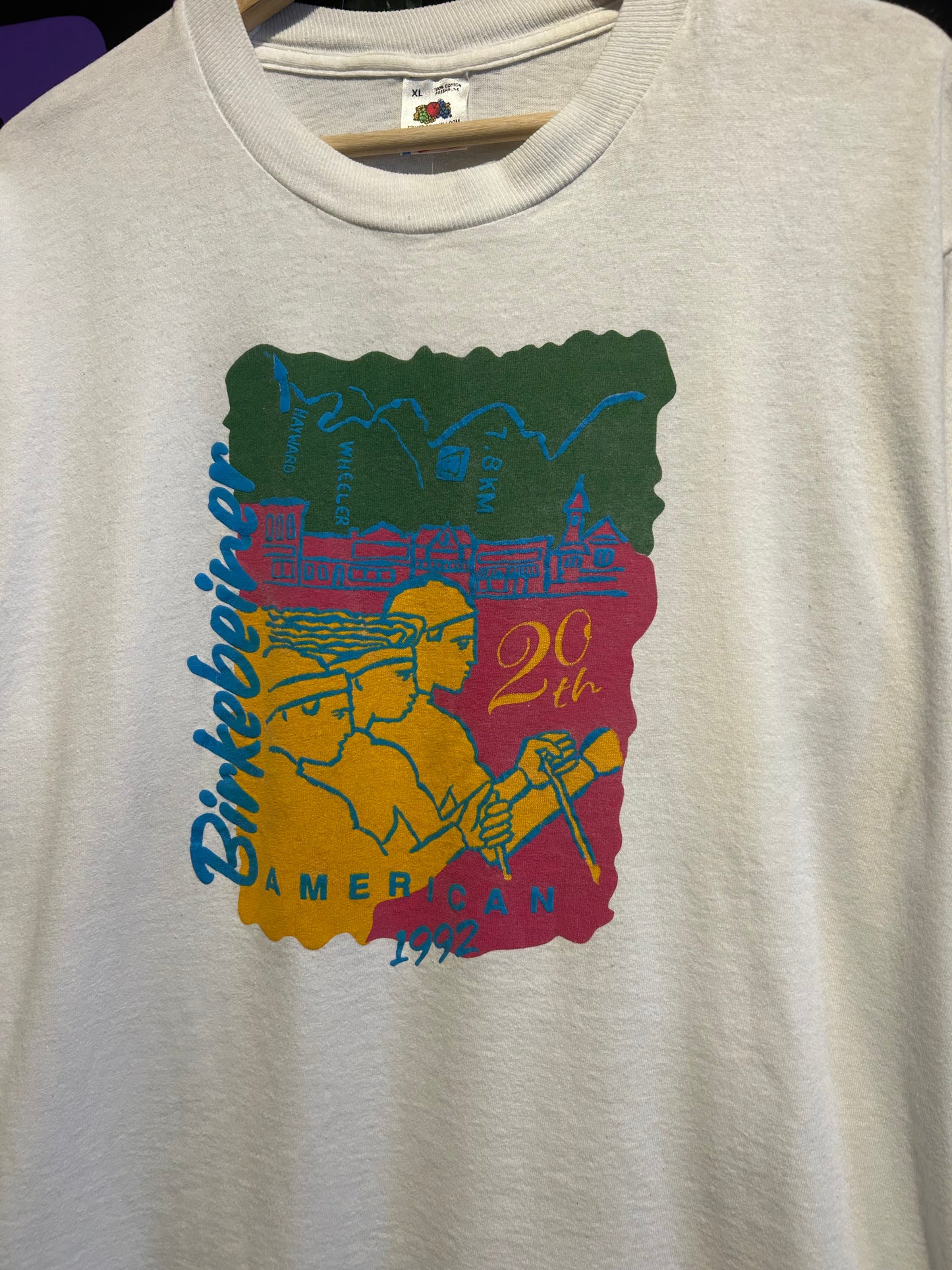 1992 Birkebeiner American LS Shirt. Size L/XL
