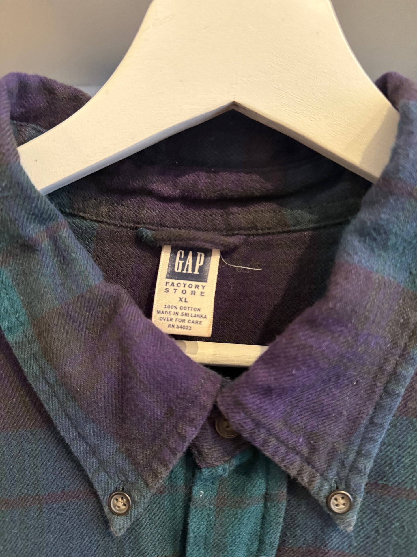 00’s Gap Flannel Size XL