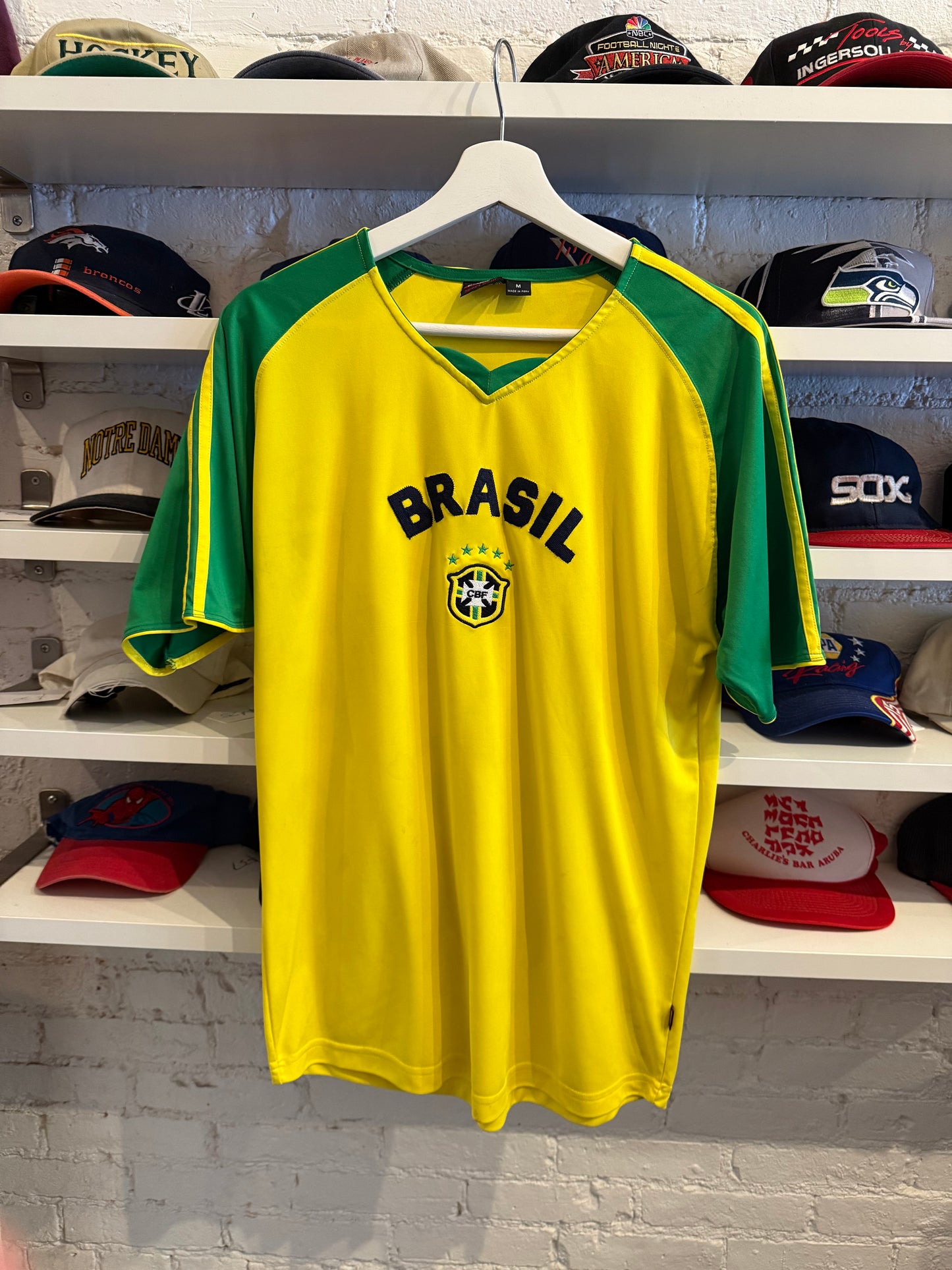 Brazil Soccer Jersey Size Medium