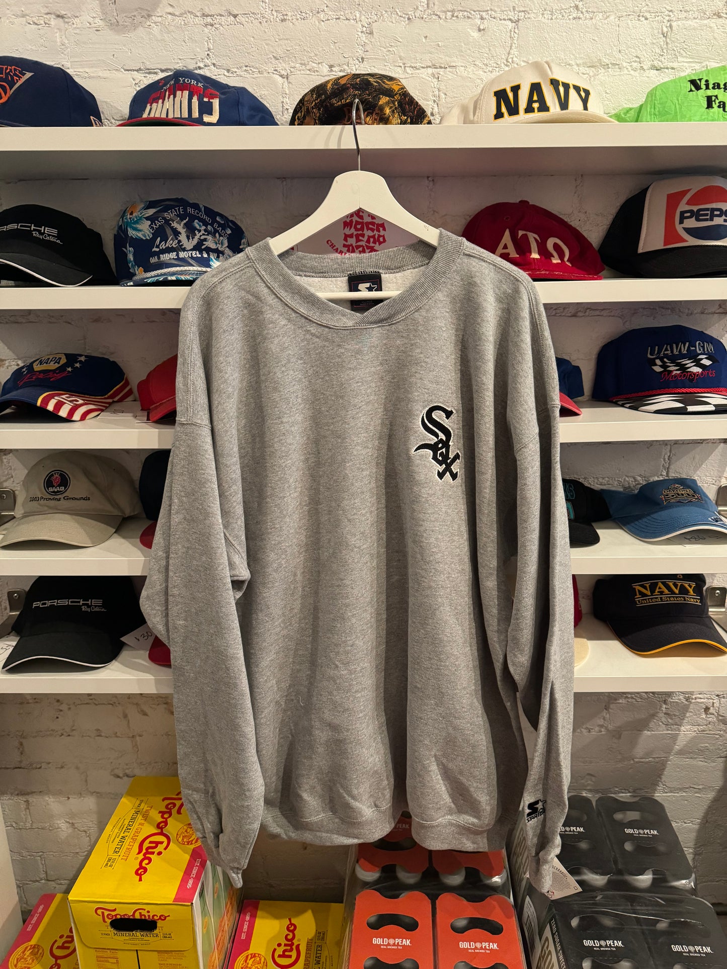 Vintage Starter MLB Chicago White Sox Crewneck Size XL Deadstock NWT
