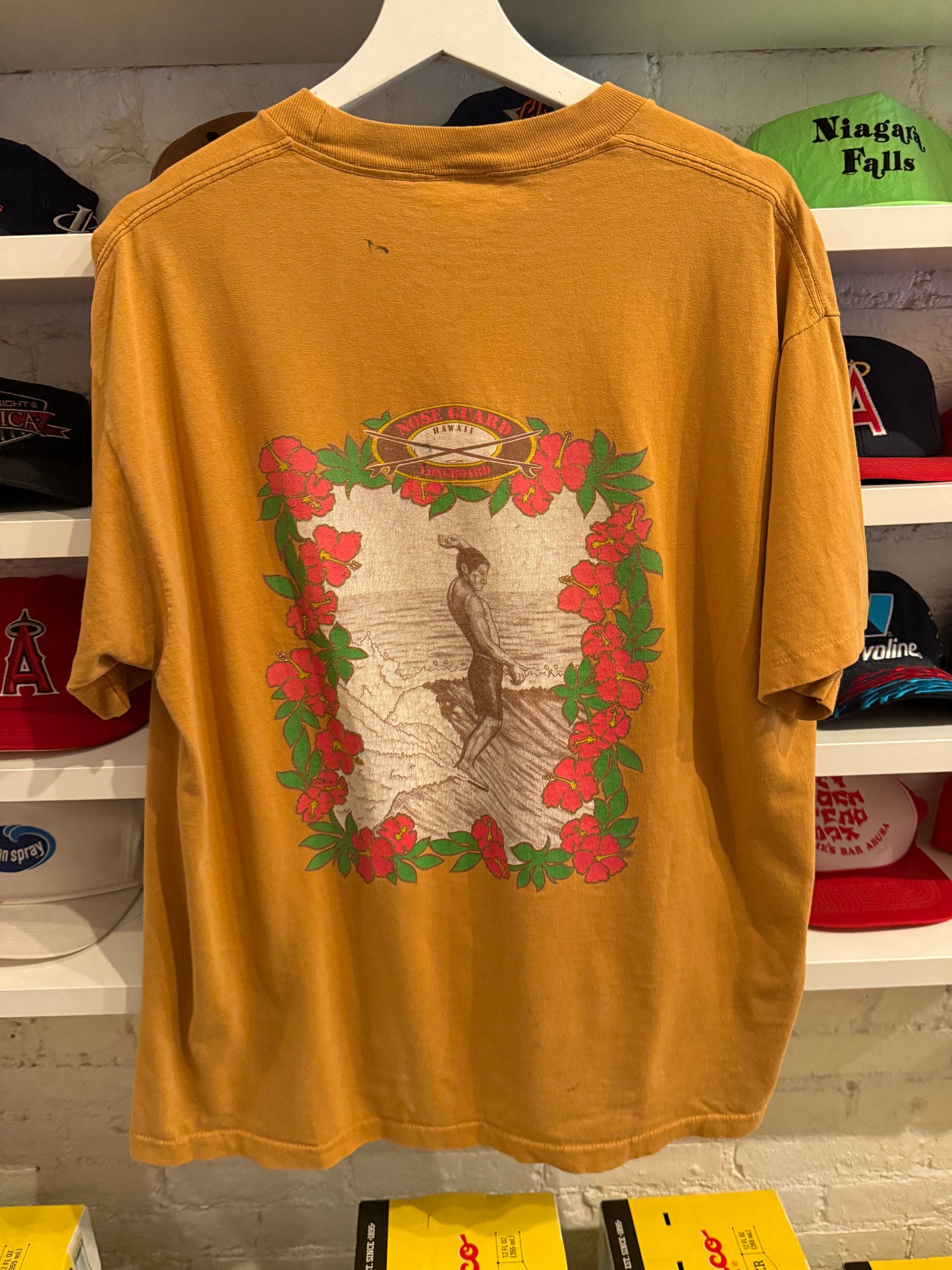 Vintage Longboard Surfing T-Shirt Size XL
