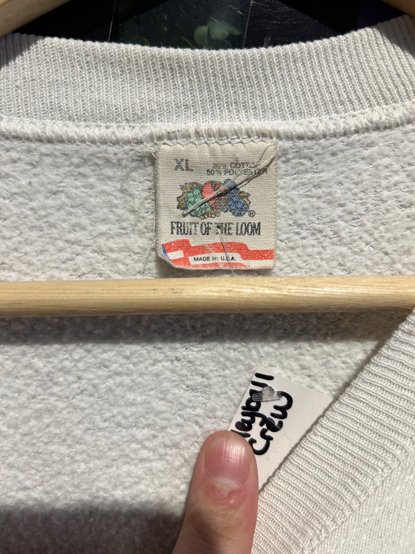 80s Central Zone Volleyball Championships Crewneck. Size Large