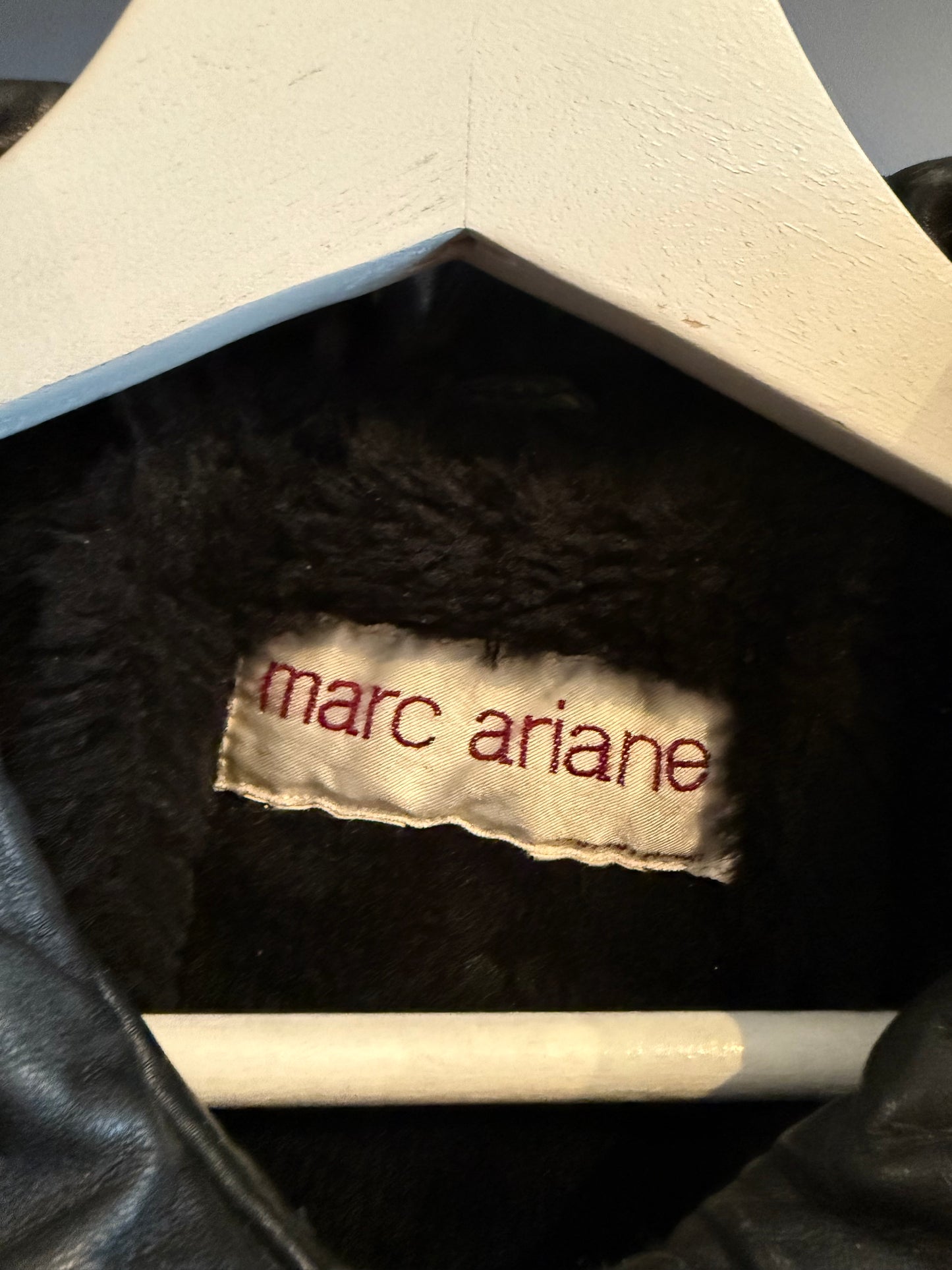 Marc Ariane Women’s Leather Jacket Size Large