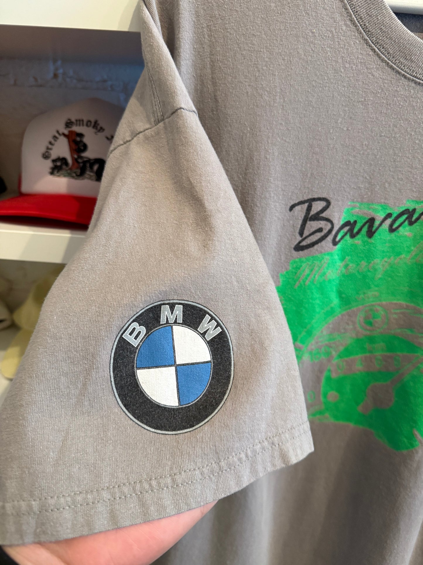Vintage BMW Bavarian Motorcycles T-Shirt Size 2XL