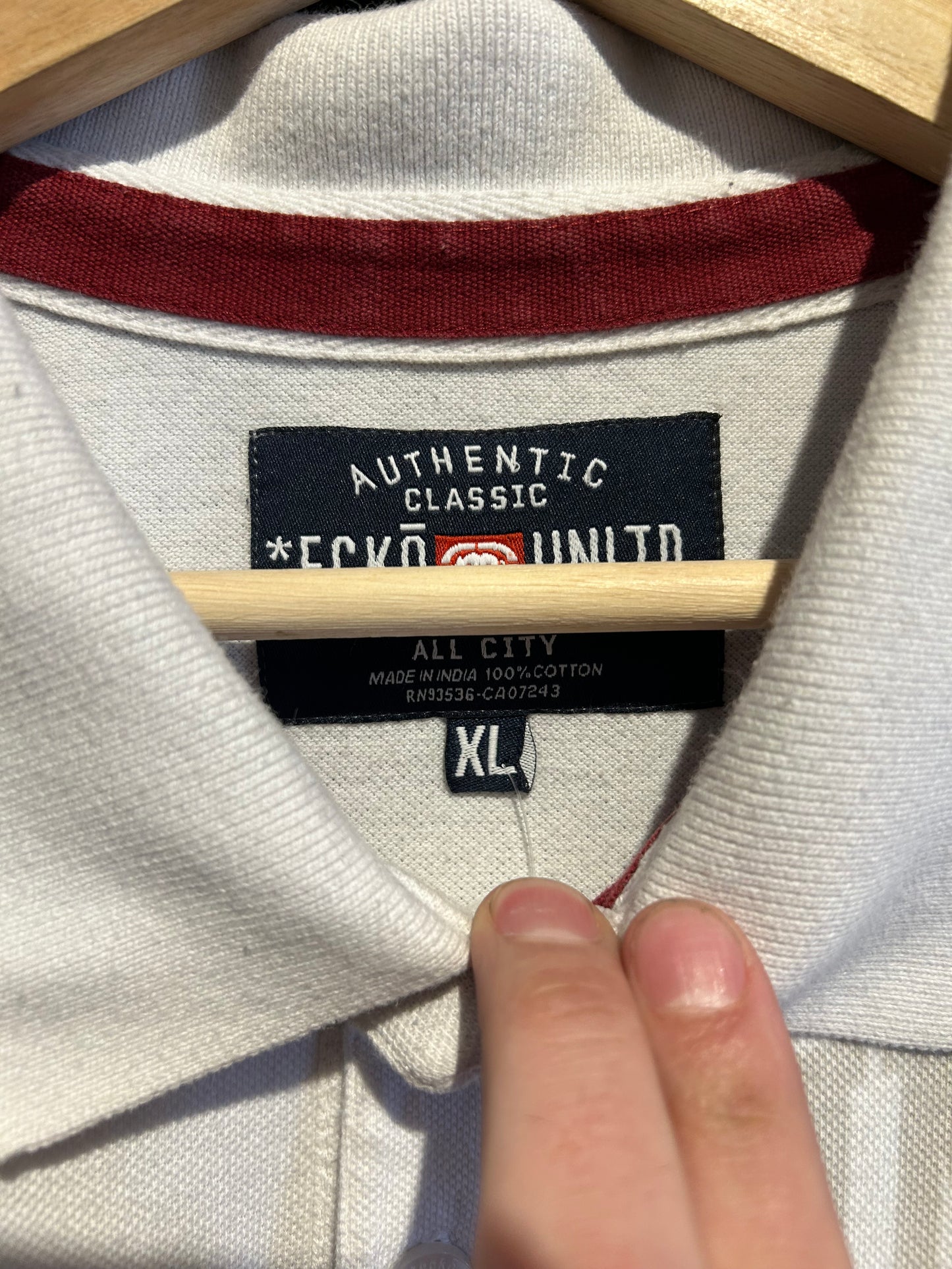 Vintage Ecko Untld Polo Shirt. Size L/XL